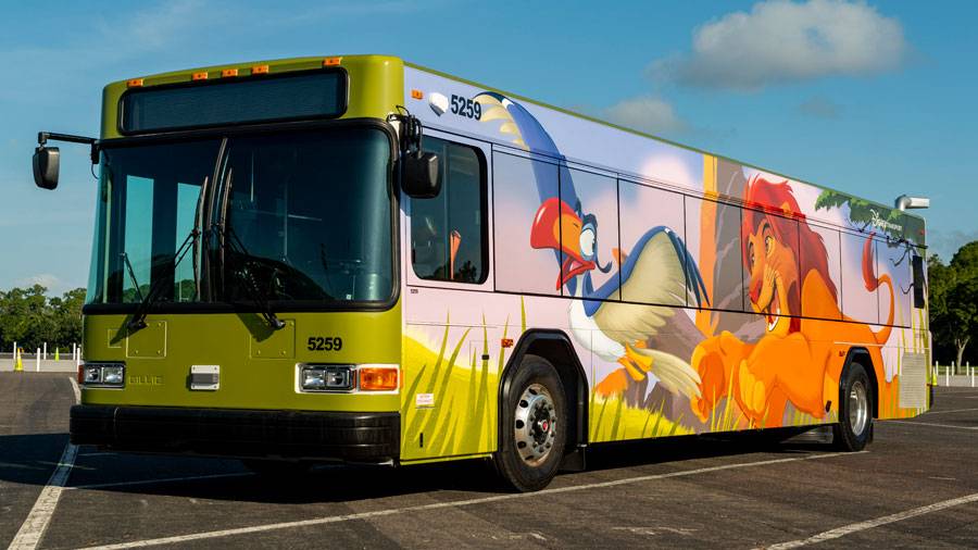 Encanto Bus Wrap Debuts at Walt Disney World 