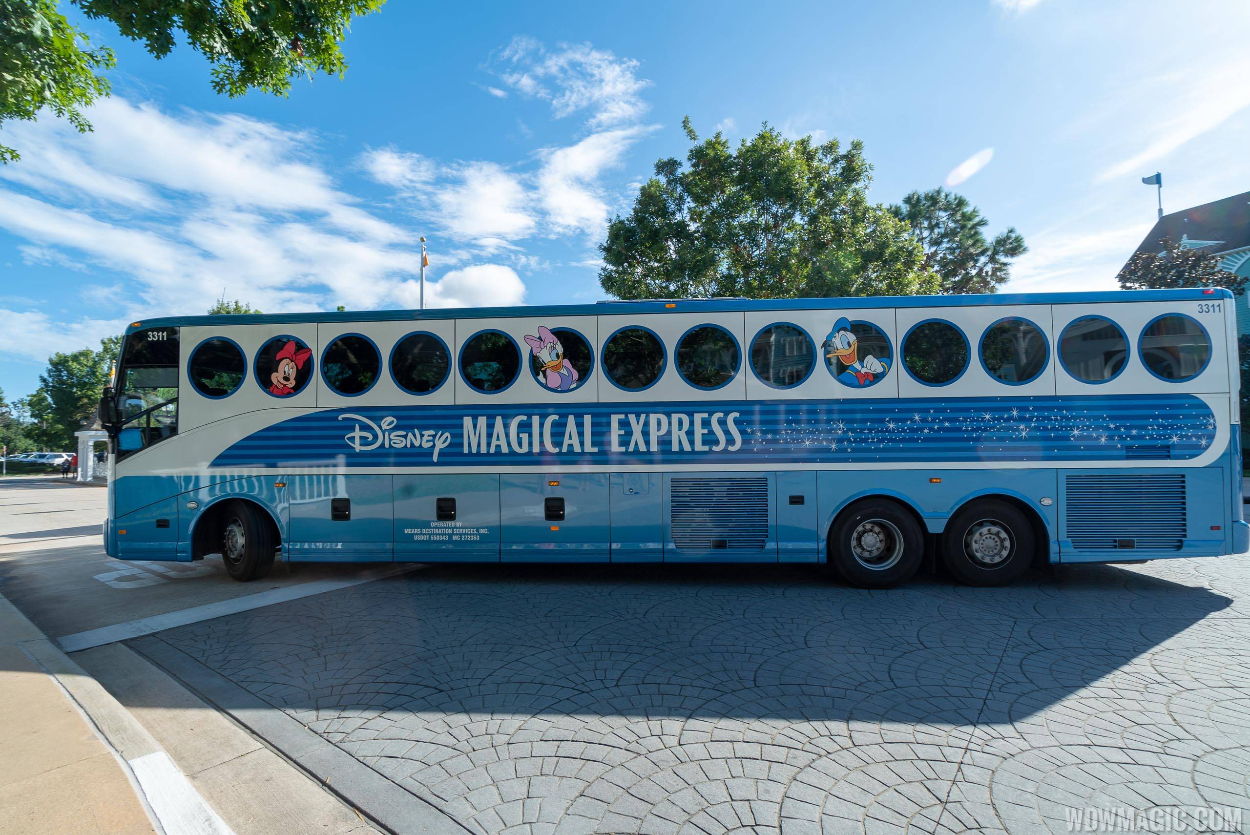 Disney's Magical Express has been transporting guests for more than 15 years