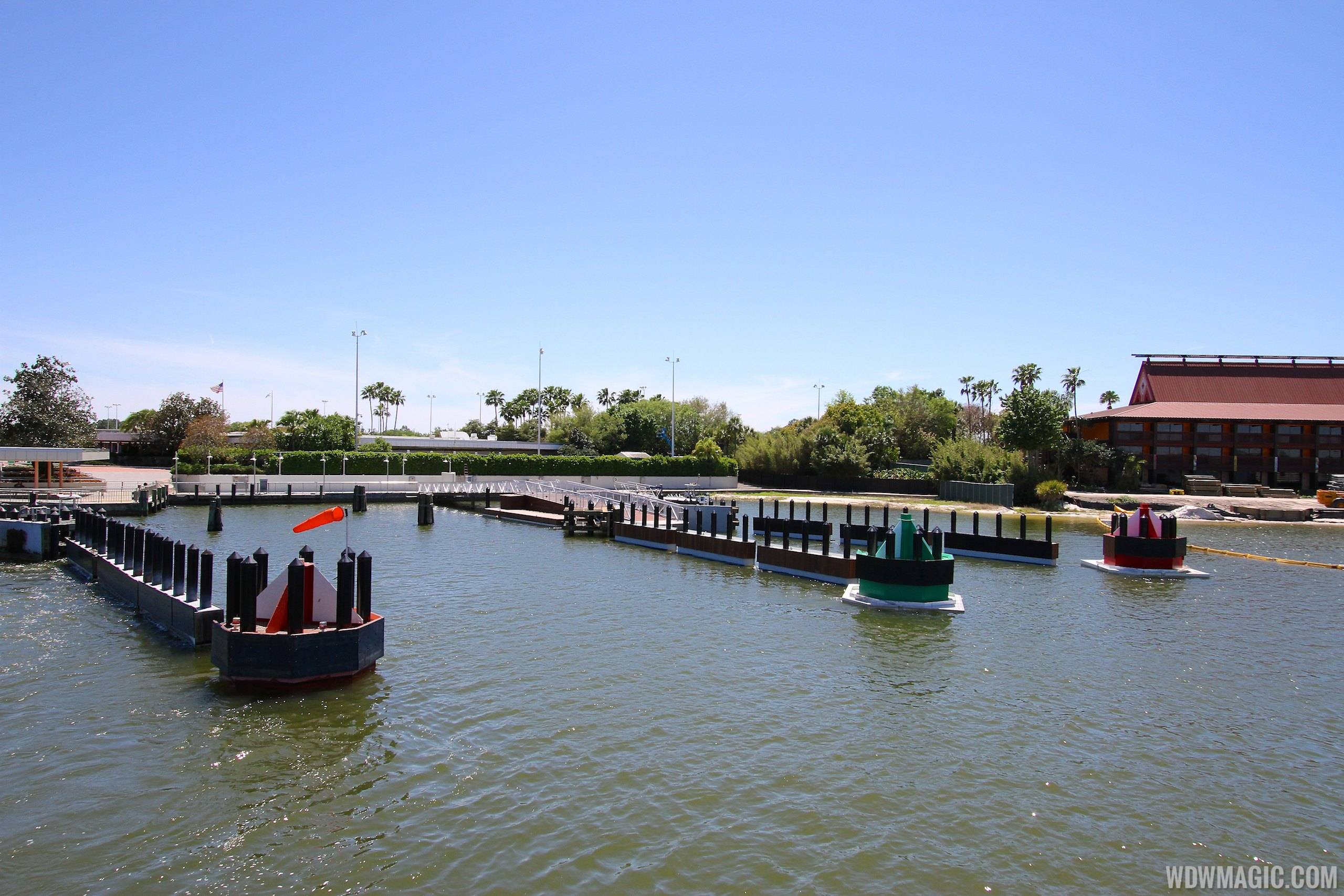 Completed second ferry boat docks at the Magic Kingdom and TTC