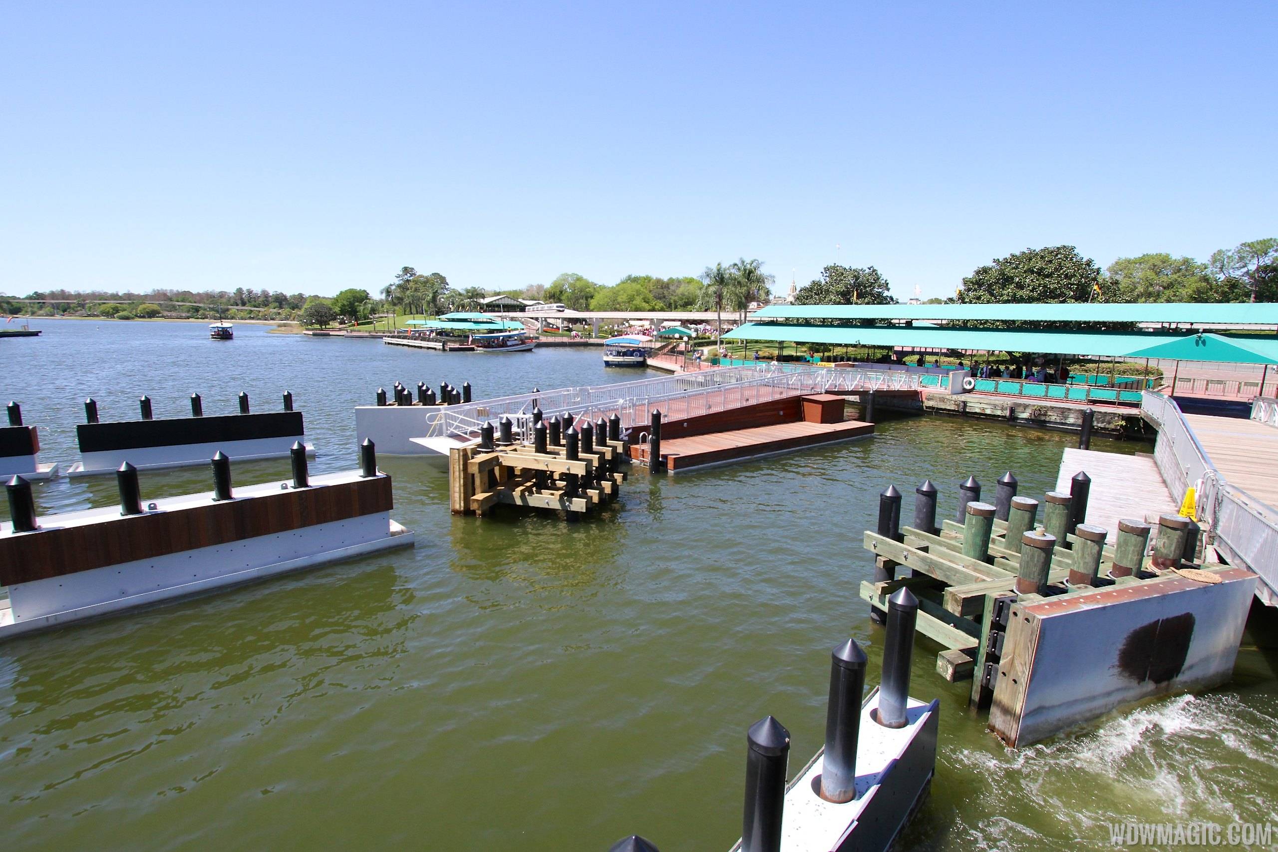 Completed second ferry boat docks at the Magic Kingdom and TTC