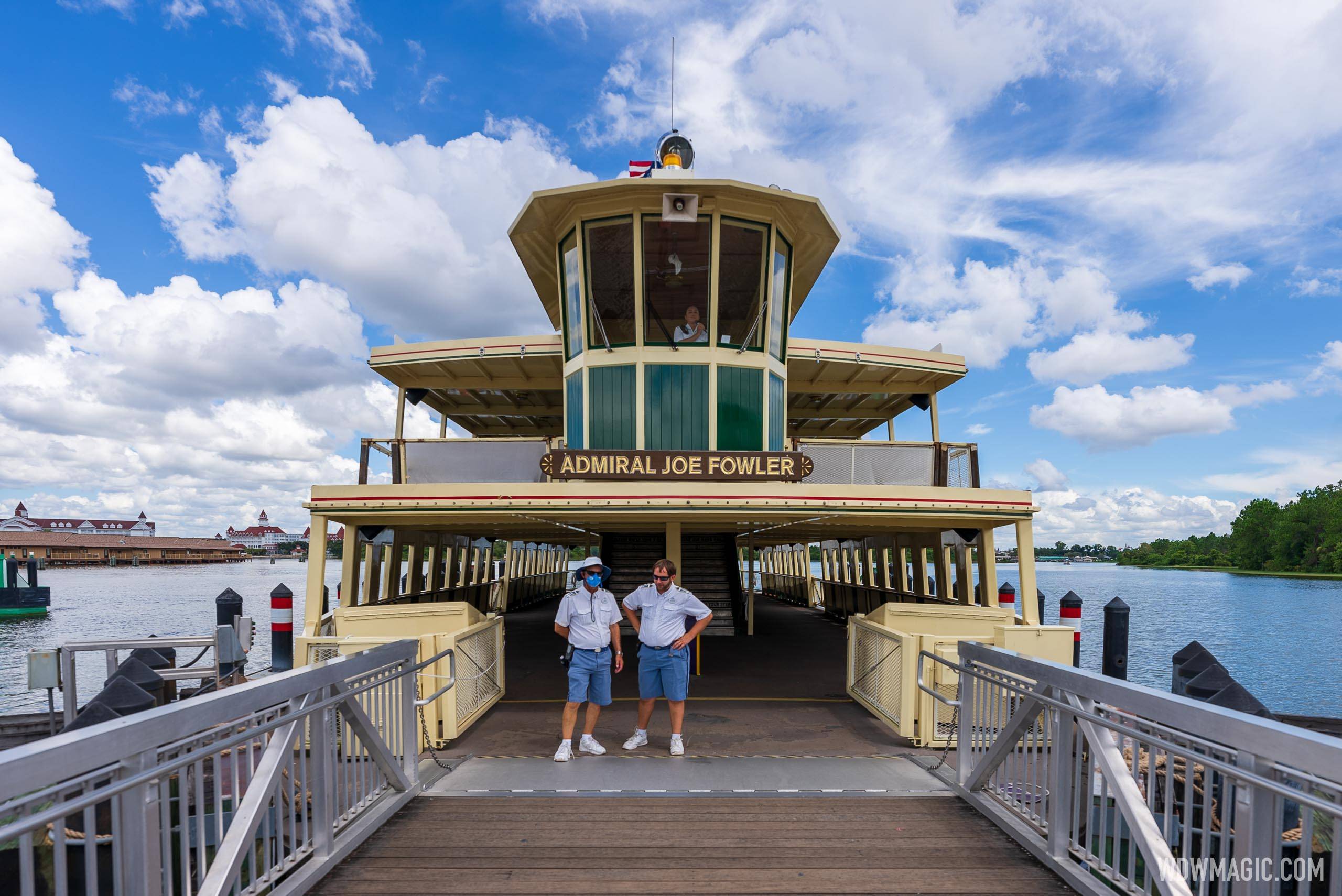 Changes coming to the upper level of the Magic Kingdom Ferry Boats at Walt Disney World