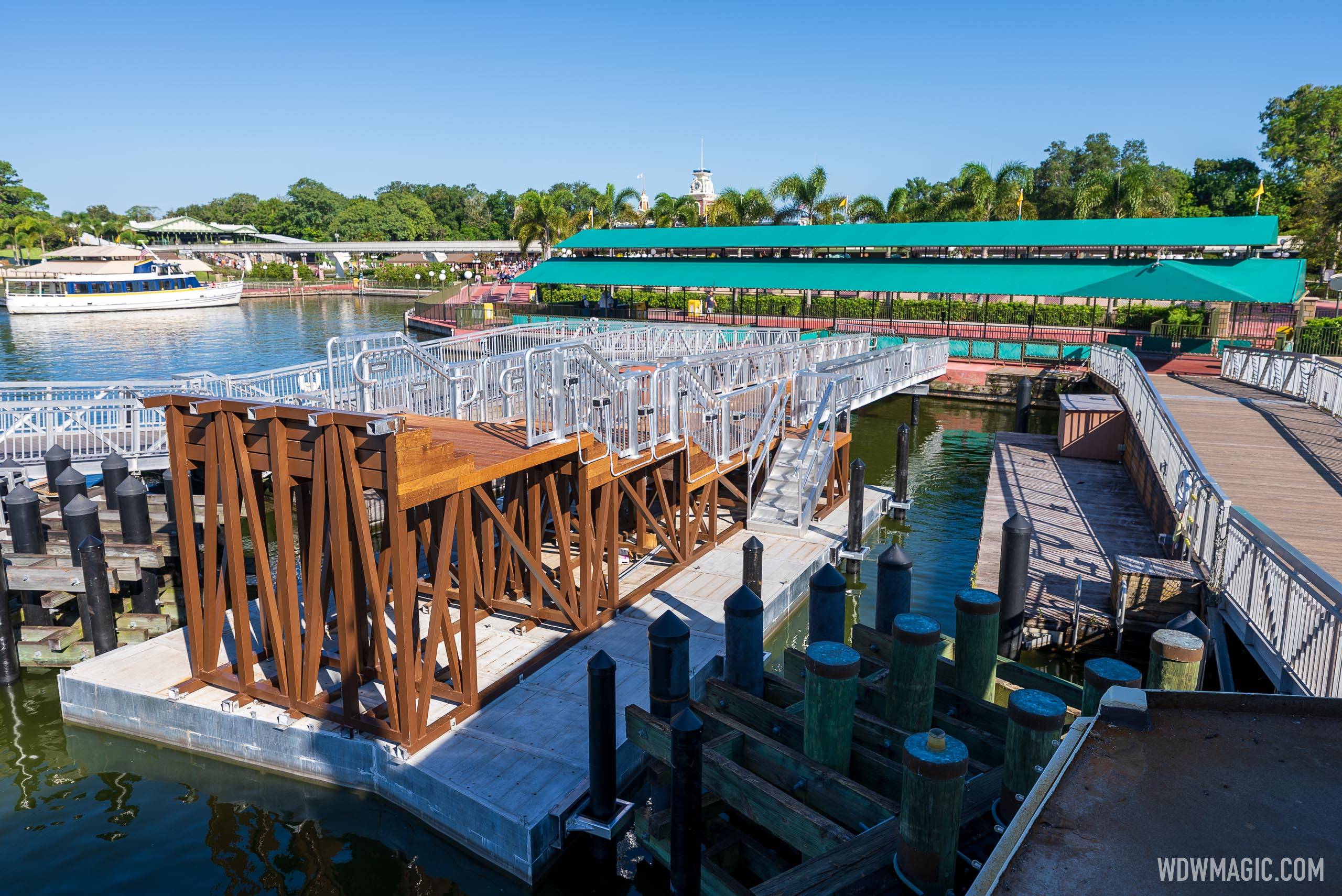 TTC Ferry Boat dock construction for second level access - September 26 2021