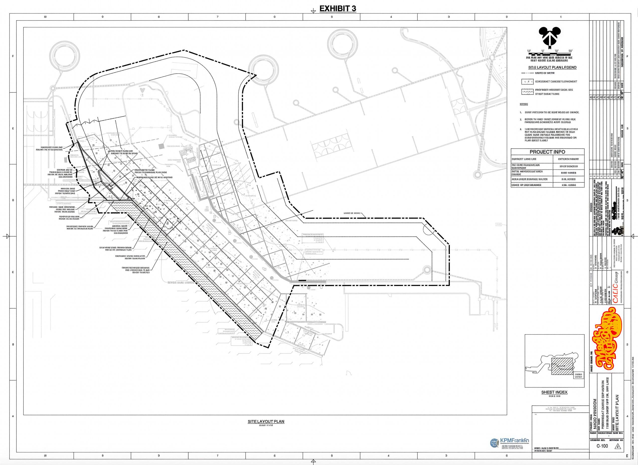 Magic Kingdom Ferry Boat Queue Expansion Permit Plans