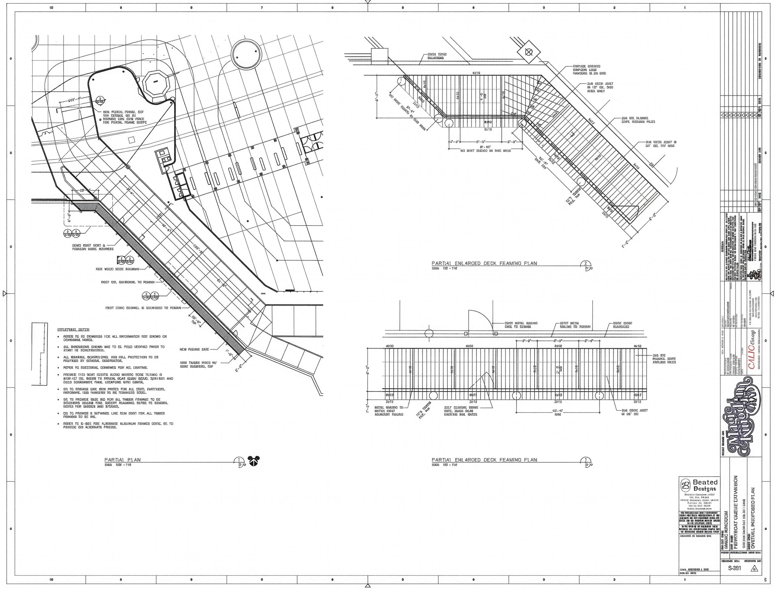 Magic Kingdom Ferry Boat Queue Expansion Permit Plans