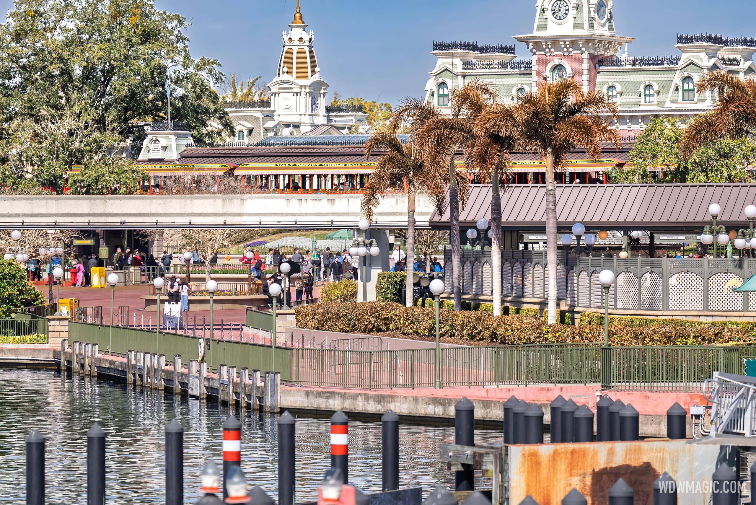 Magic Kingdom Ferry Boat Queue Expansion Permit Plans