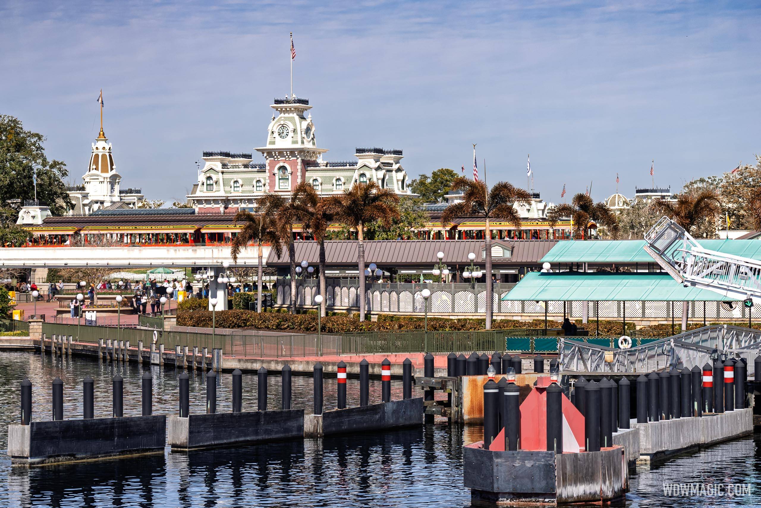 Magic Kingdom Ferry Boat Queue Expansion Permit Plans