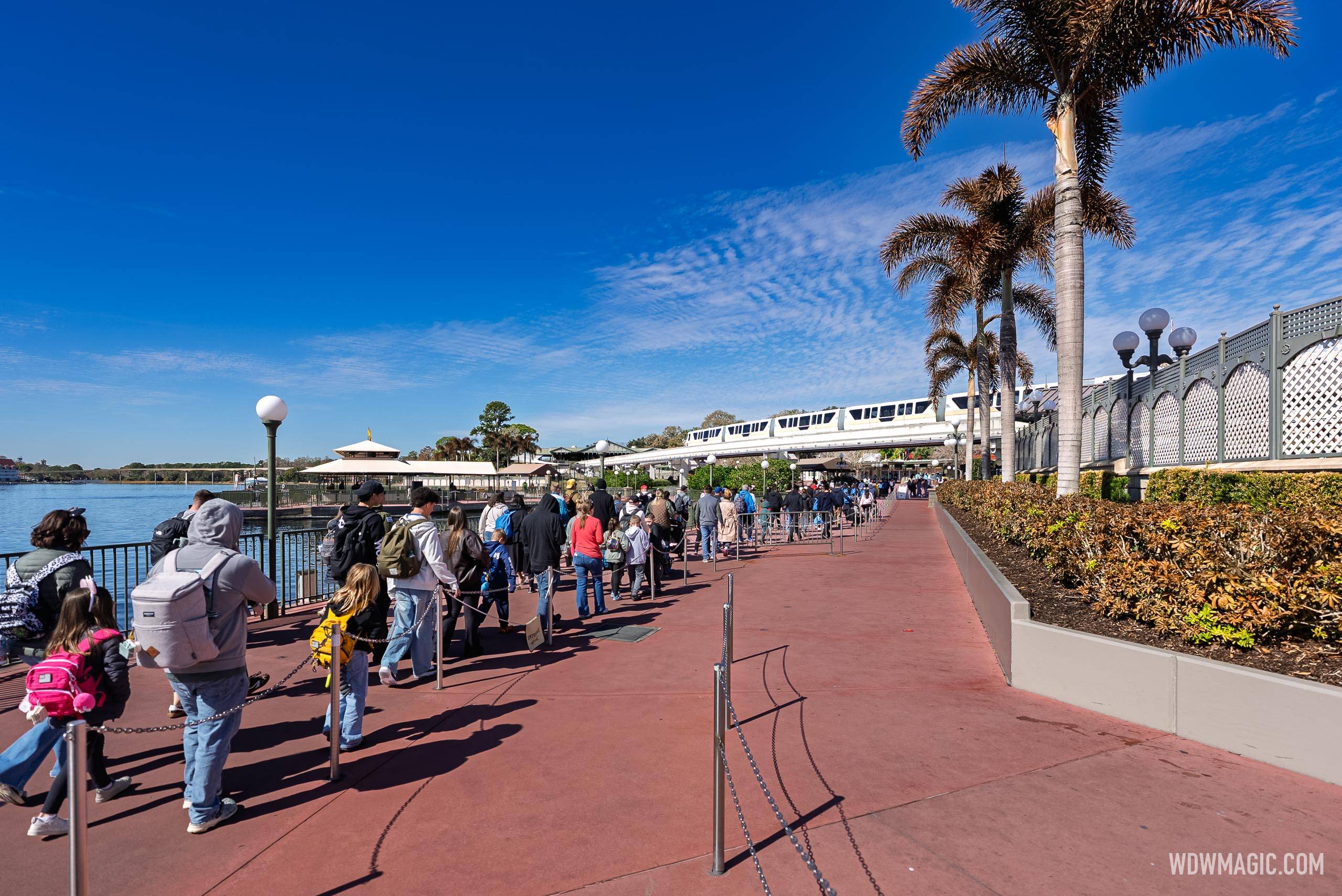 Magic Kingdom Ferry Boat Queue Expansion Permit Plans
