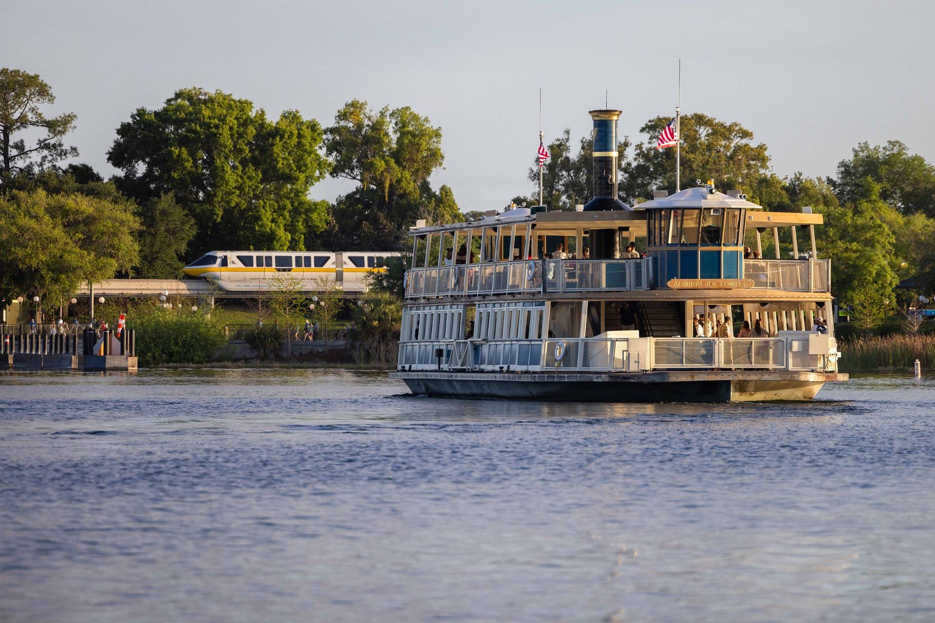 Admiral Fowler Ferryboat Magic Kingdom