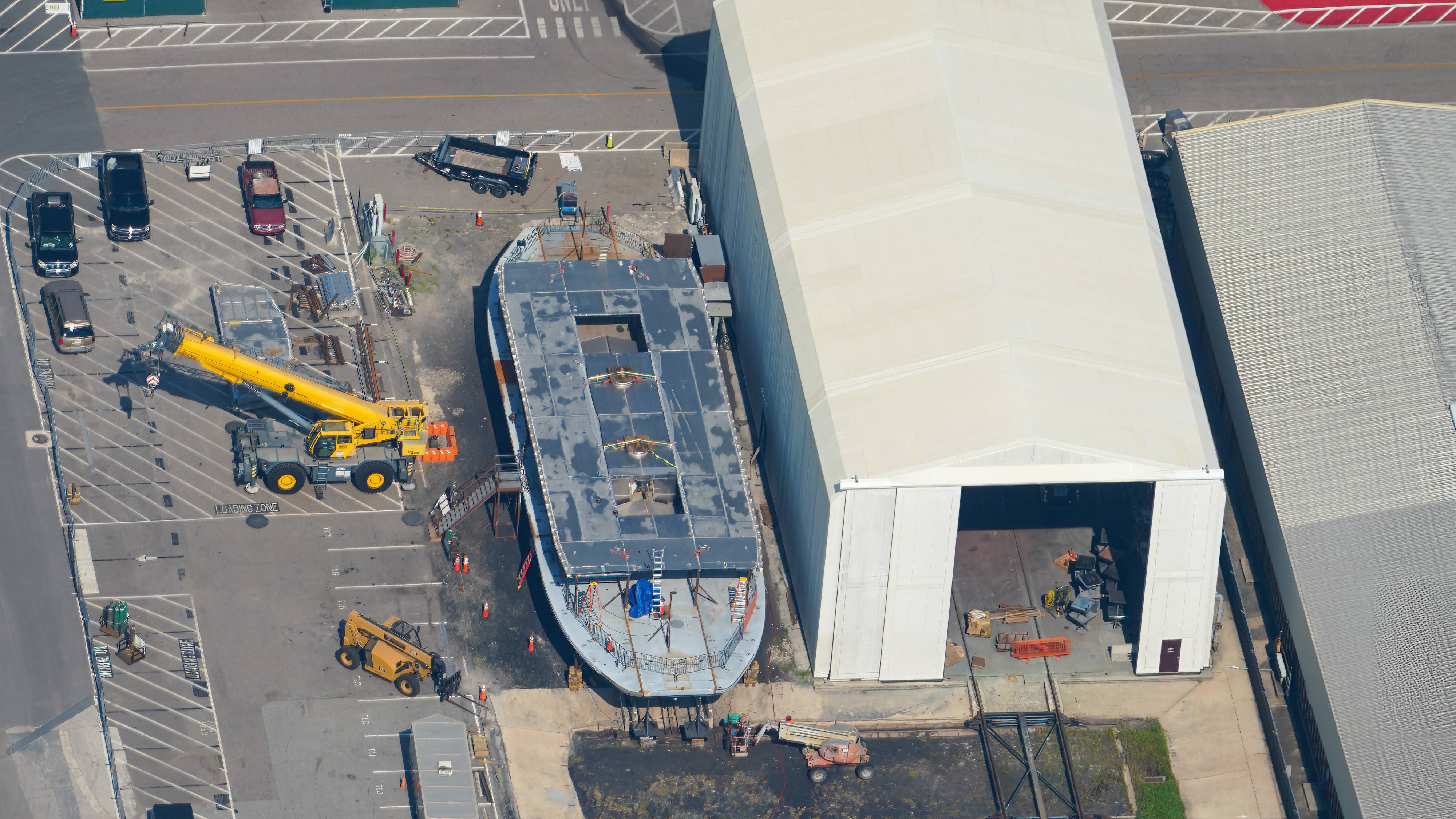 Magic Kingdom New Ferry Boat Hull Construction Update July 2026