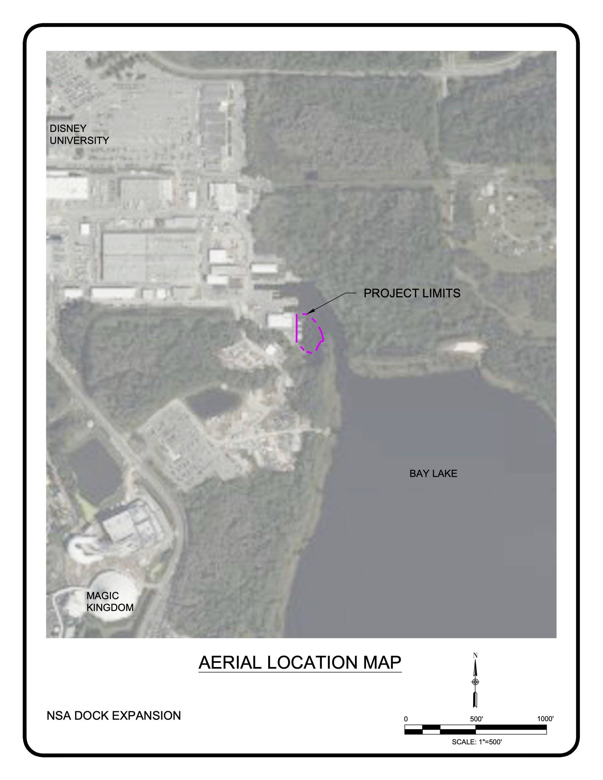 NSA Marina Dock Expansion Site Plans and Maps