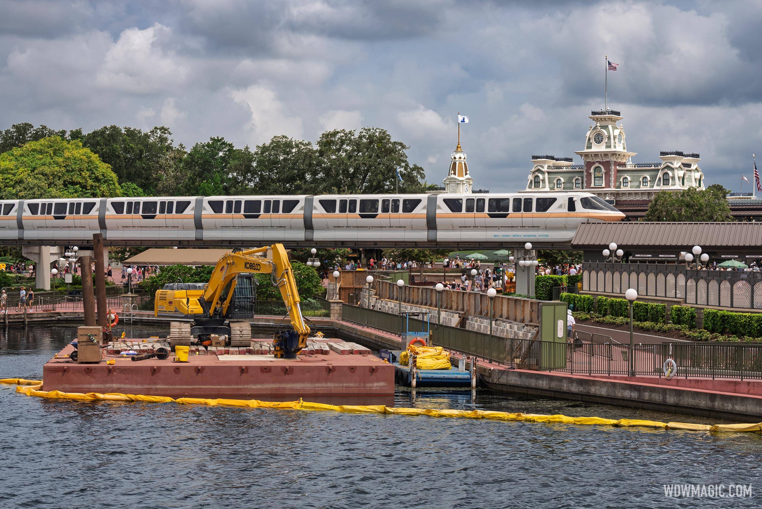 Magic Kingdom Ferry Boat Queue Expansion Construction - August 2026