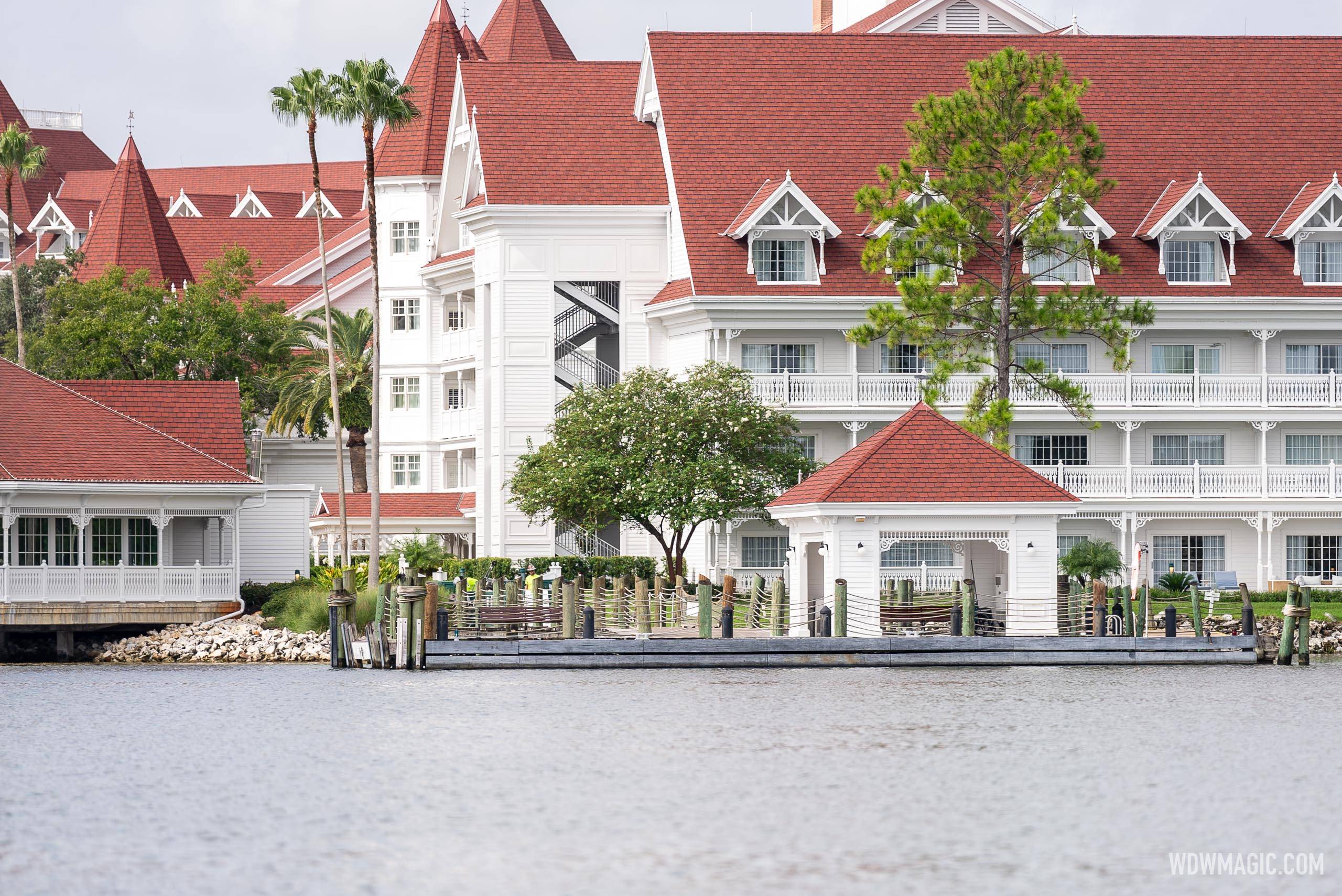 Grand Floridian Boat Dock Refurbishment - September 9 2024