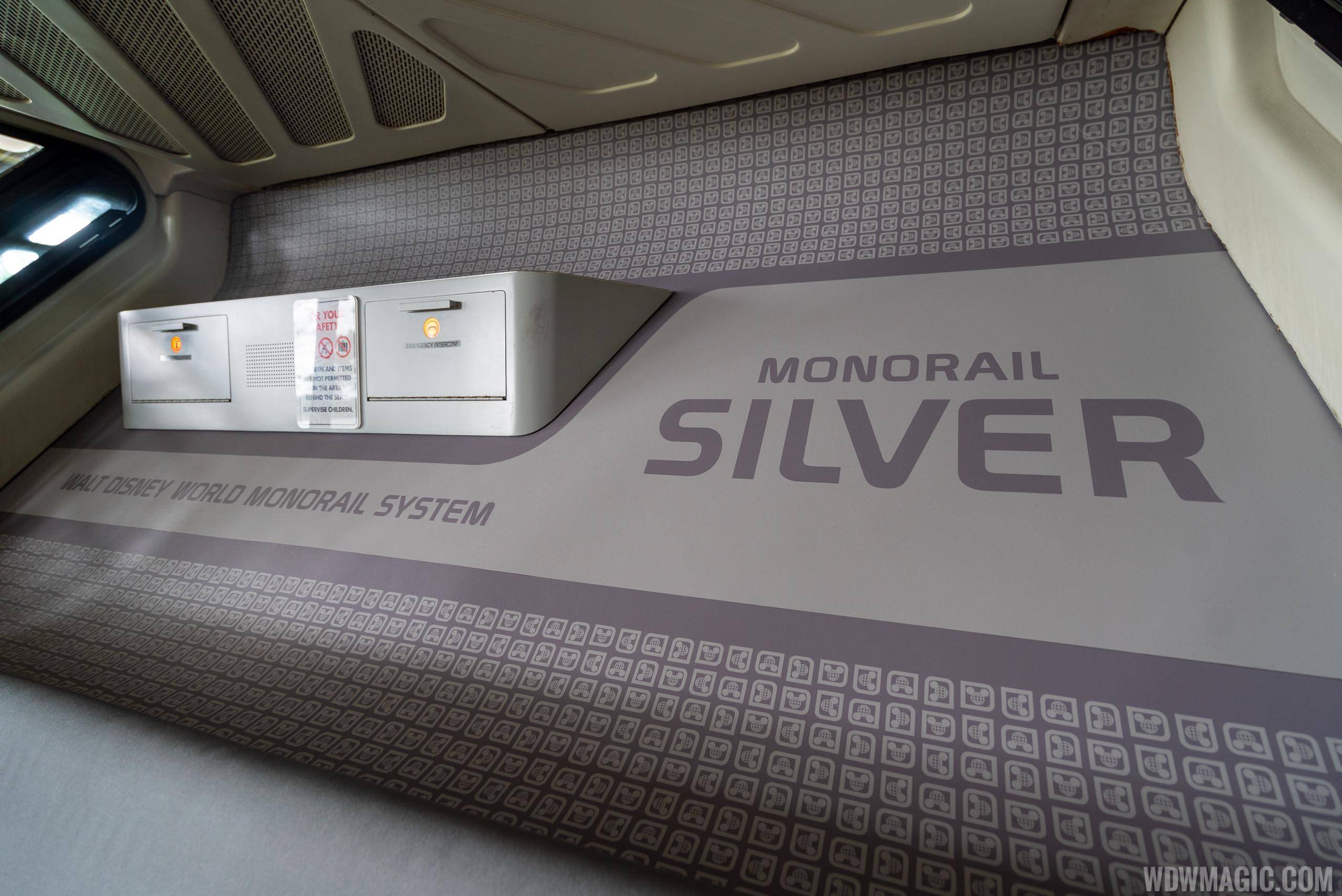 Monorail Silver updated interior