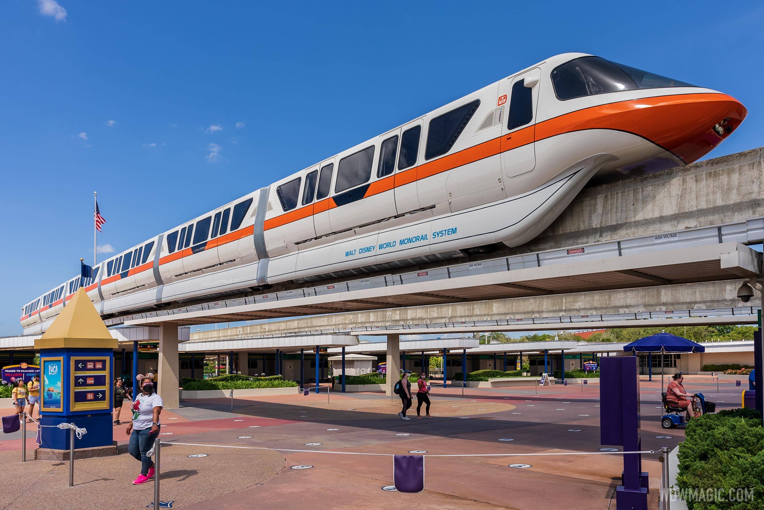 Monorail Orange refurbished May 17 2021