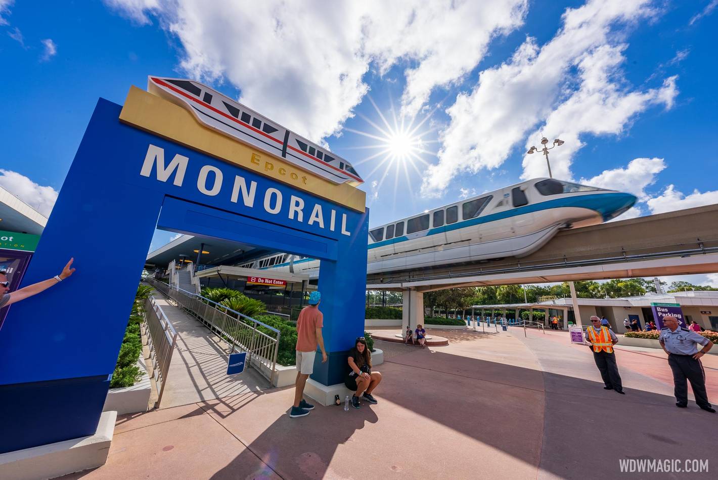 EPCOT Monorail Beam reopening July 18 2021 EPCOT Monorail Beam reopening July 18 2021