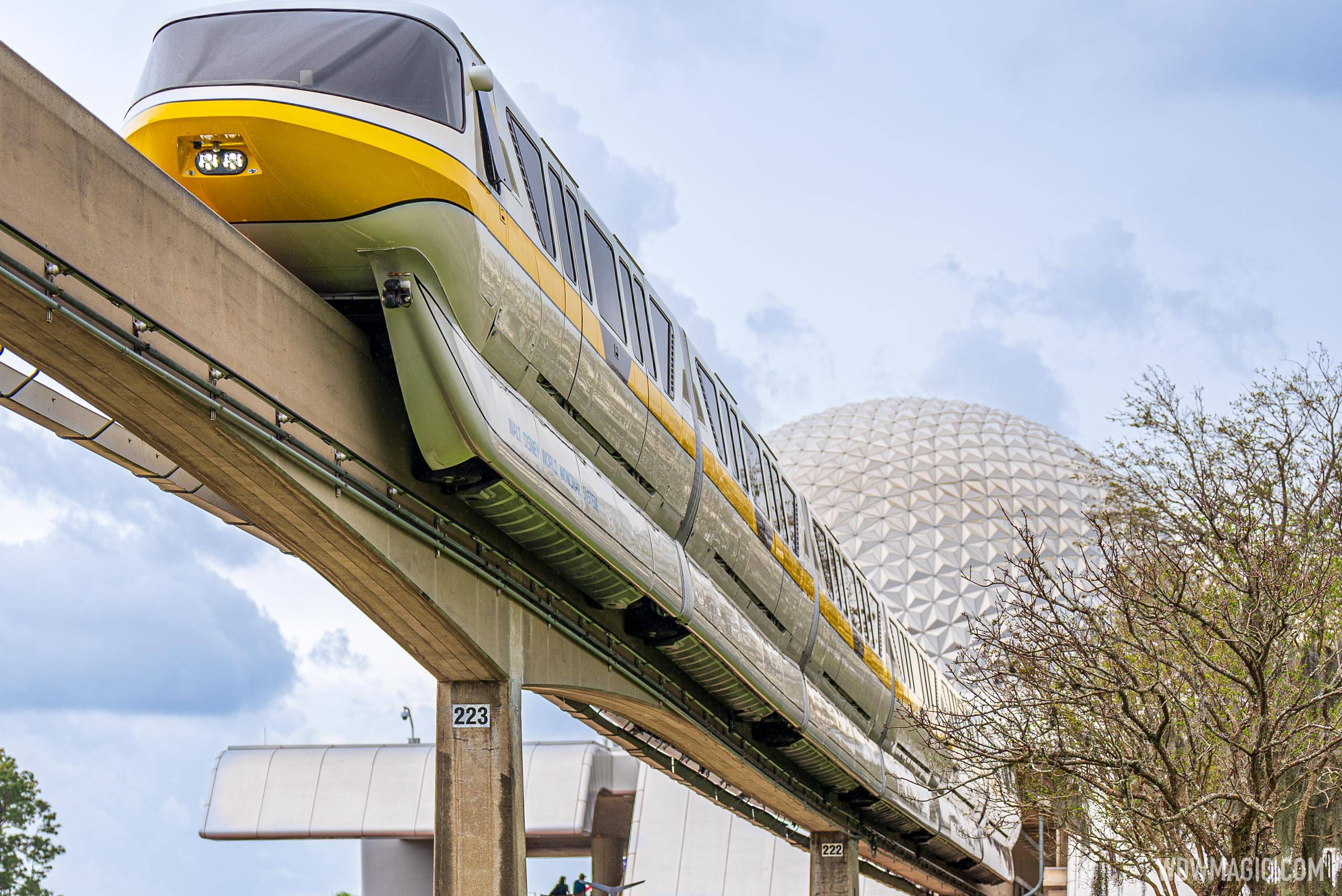 Monorail Yellow refurbished - March 2021