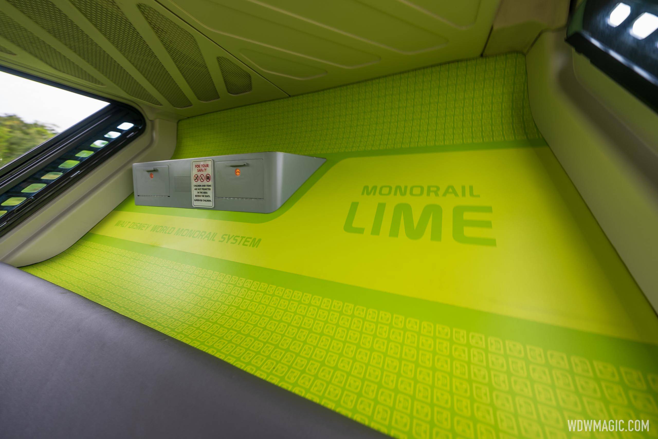 Monorail Lime refurbishment August 2022