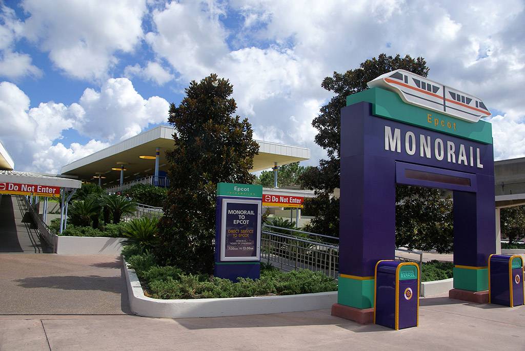 Monorail Station - Transportation and Ticket Center