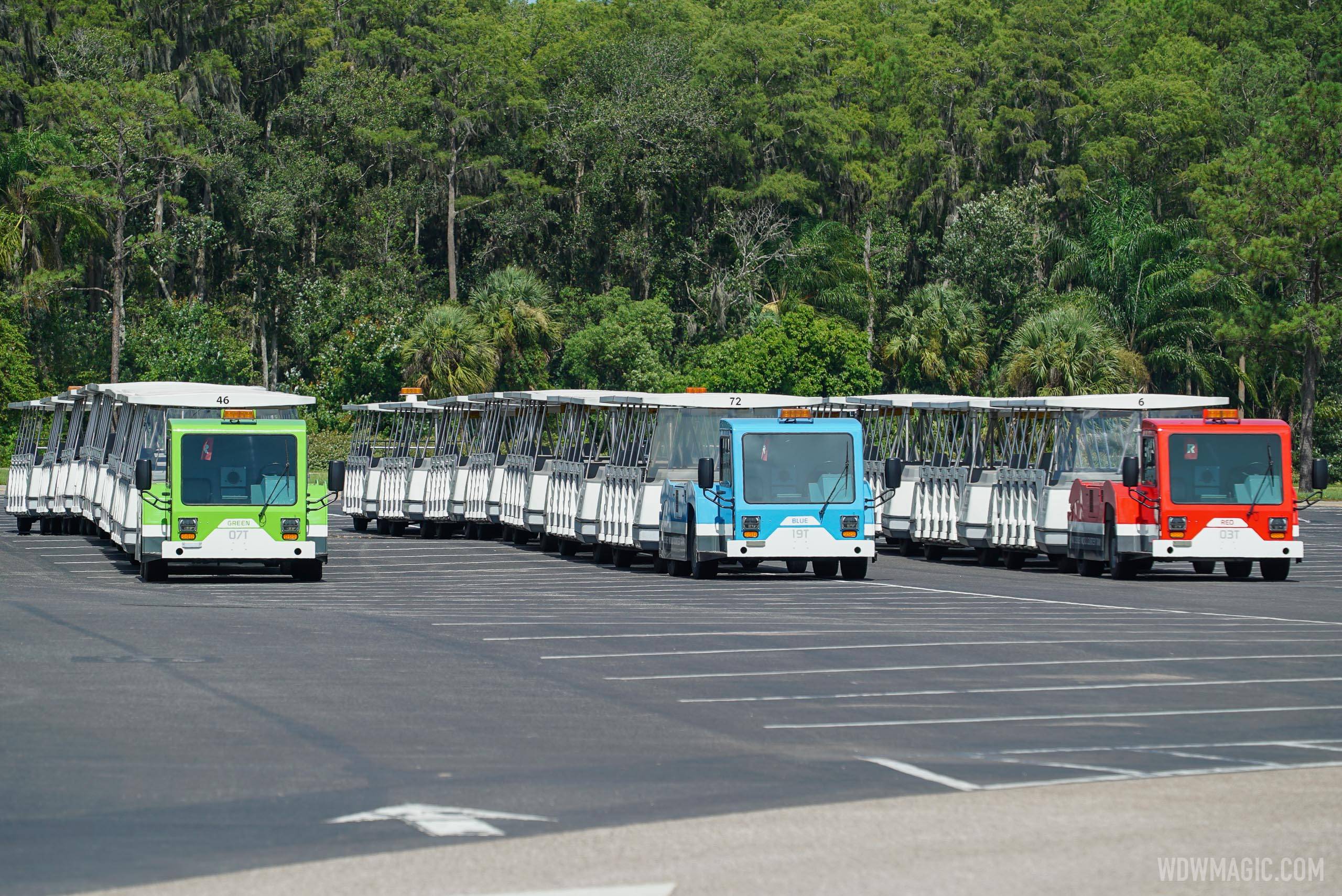 TTC Magic Kingdom Parking Lot Trams 2020