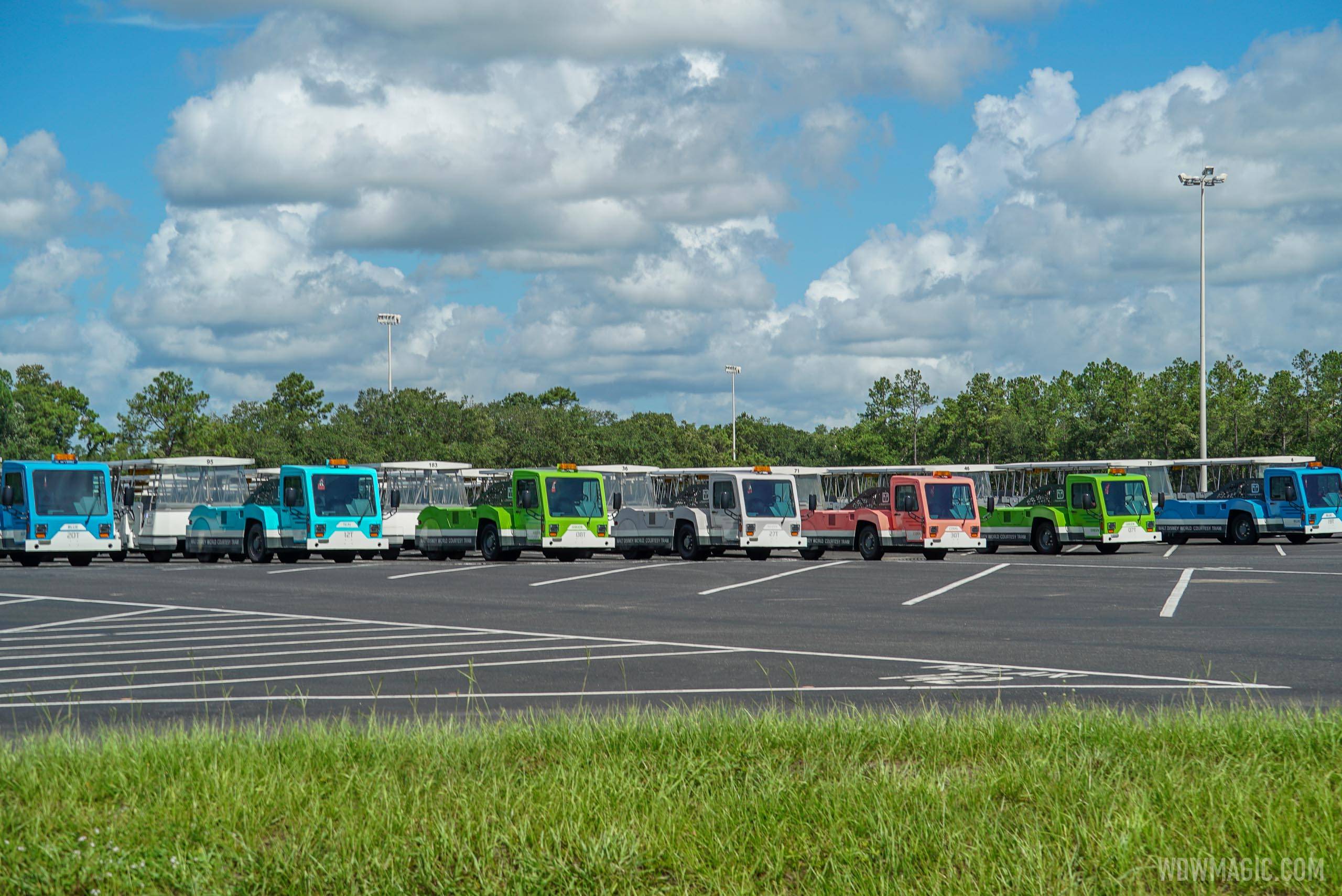 TTC Magic Kingdom Parking Lot Trams 2020