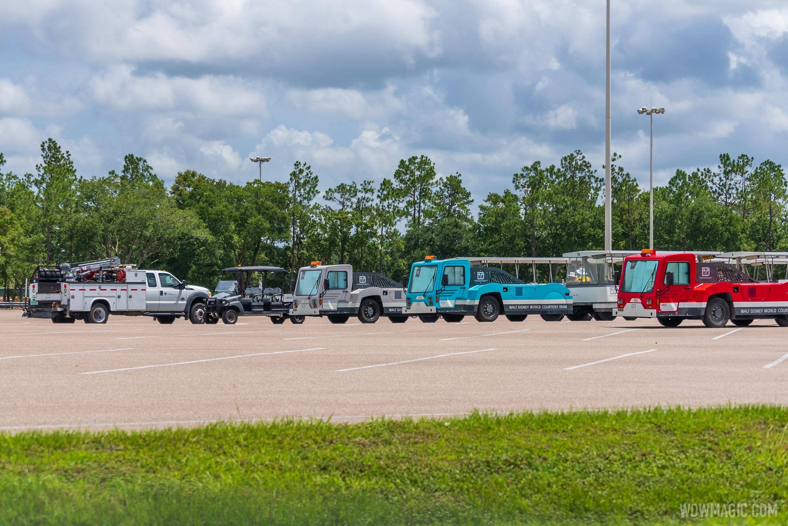 Disney's Parking Trams, Buses, and Monorails Get Updated - Orlando