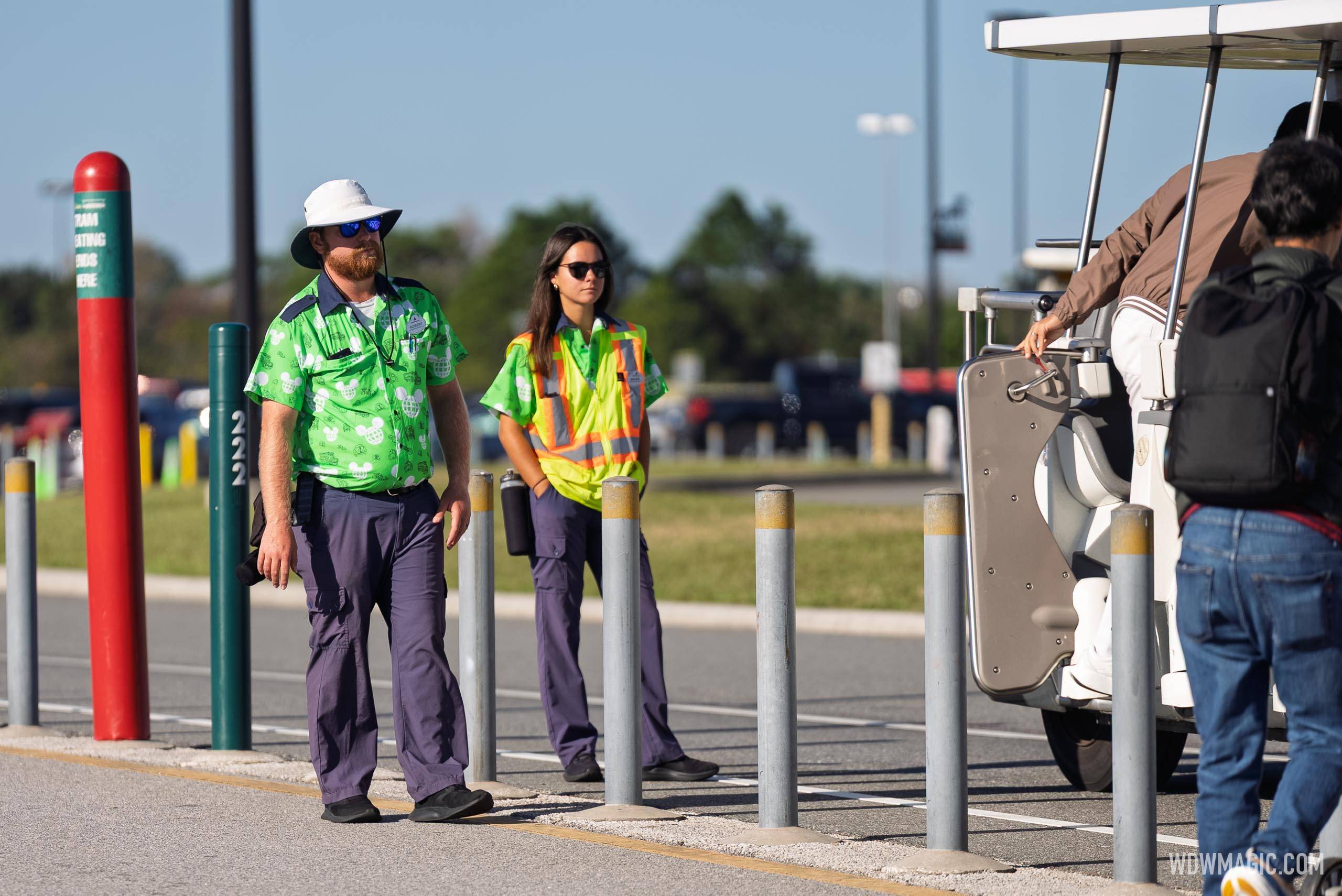 Disney World Parking Cast Members Debut New High‑Visibility Green Costume