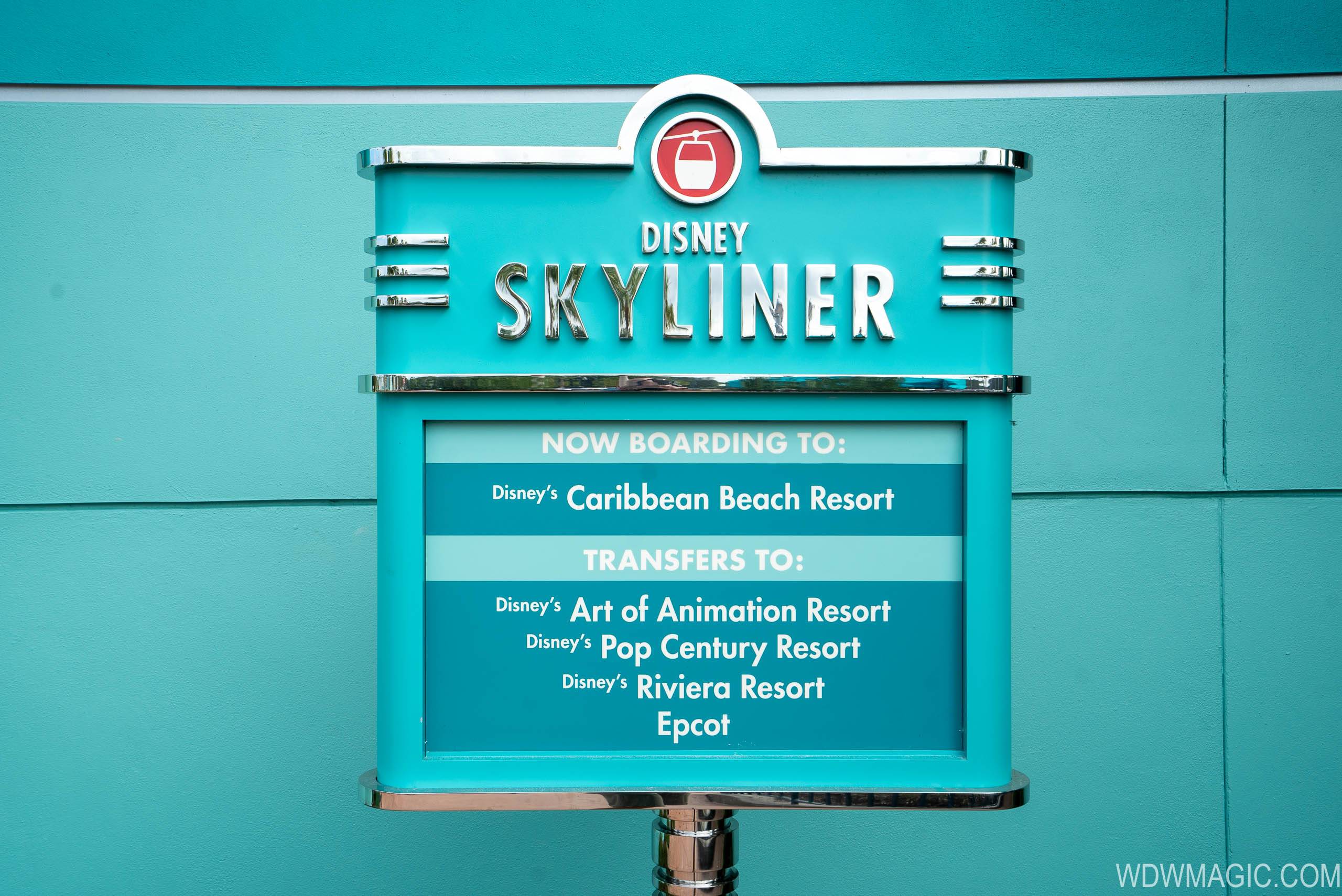 Disney Skyliner Hollywood Studios sign
