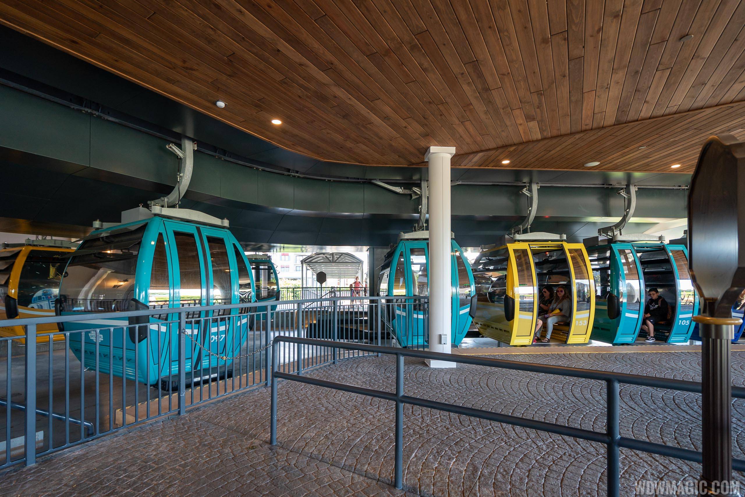Disney Skyliner - Riviera Resort station