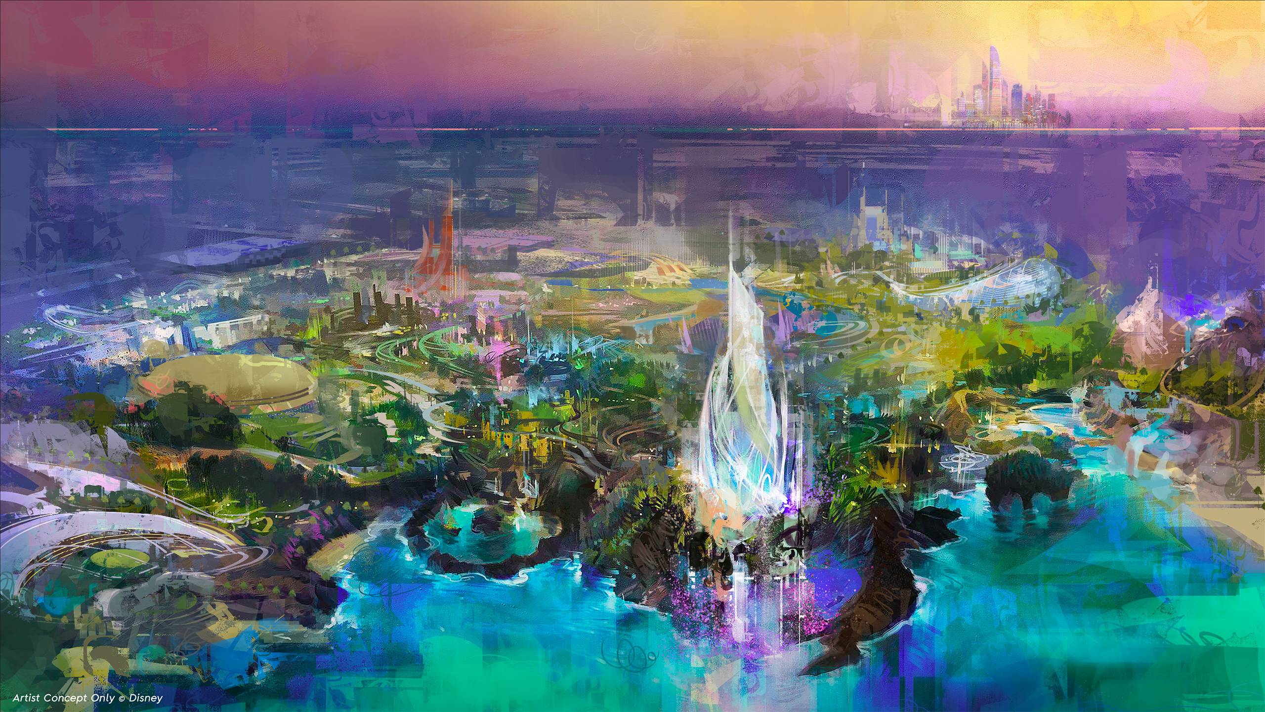 Disney Abu Dhabi Concept Art