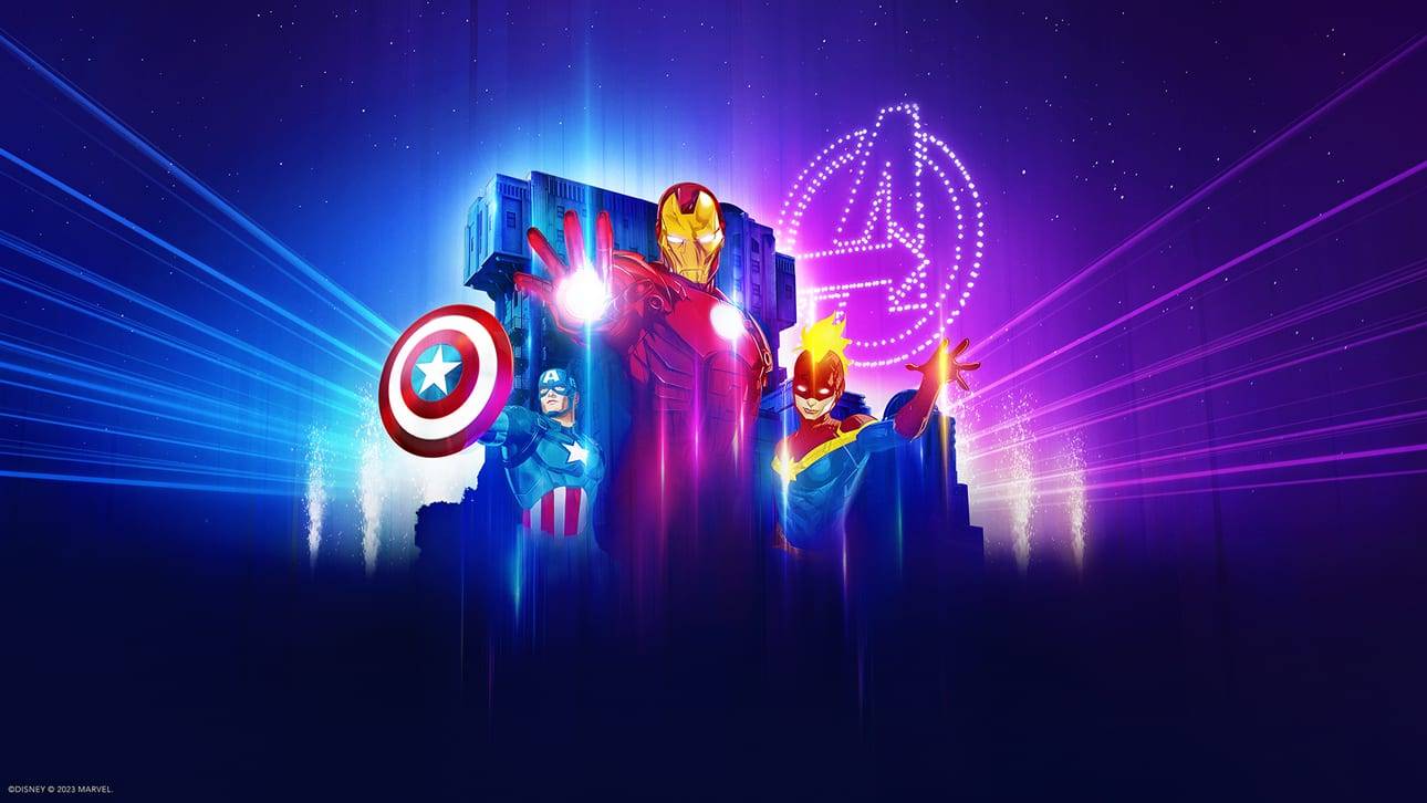 Disneyland Paris to debut a new Marvel drone show - 'Avengers: Power the Night'