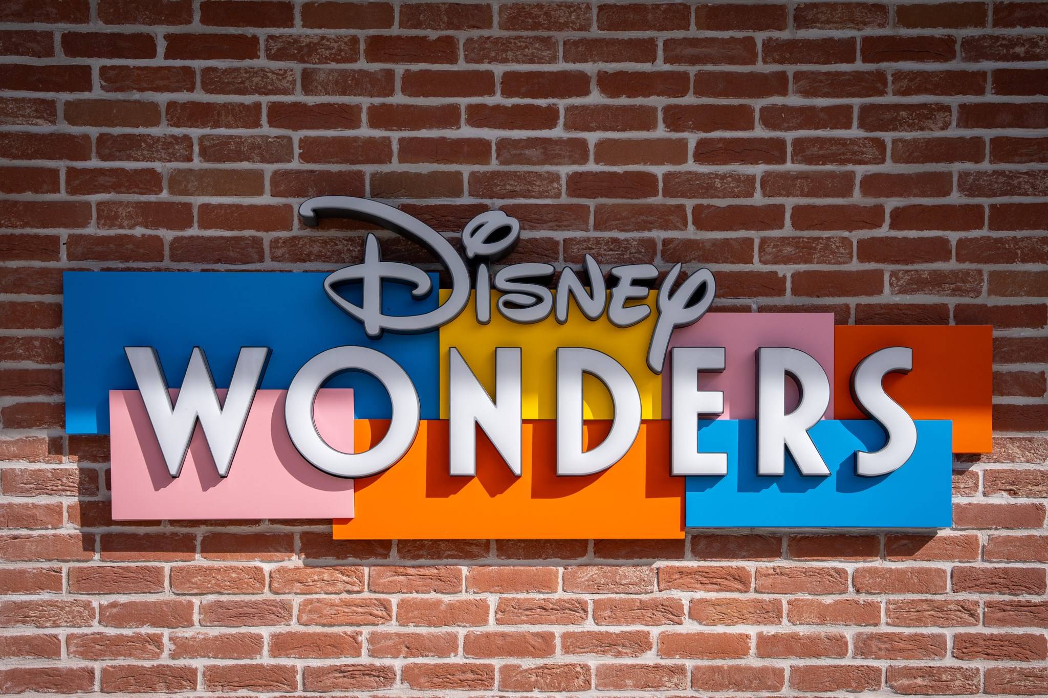 An Image of Disney Wonders Signage