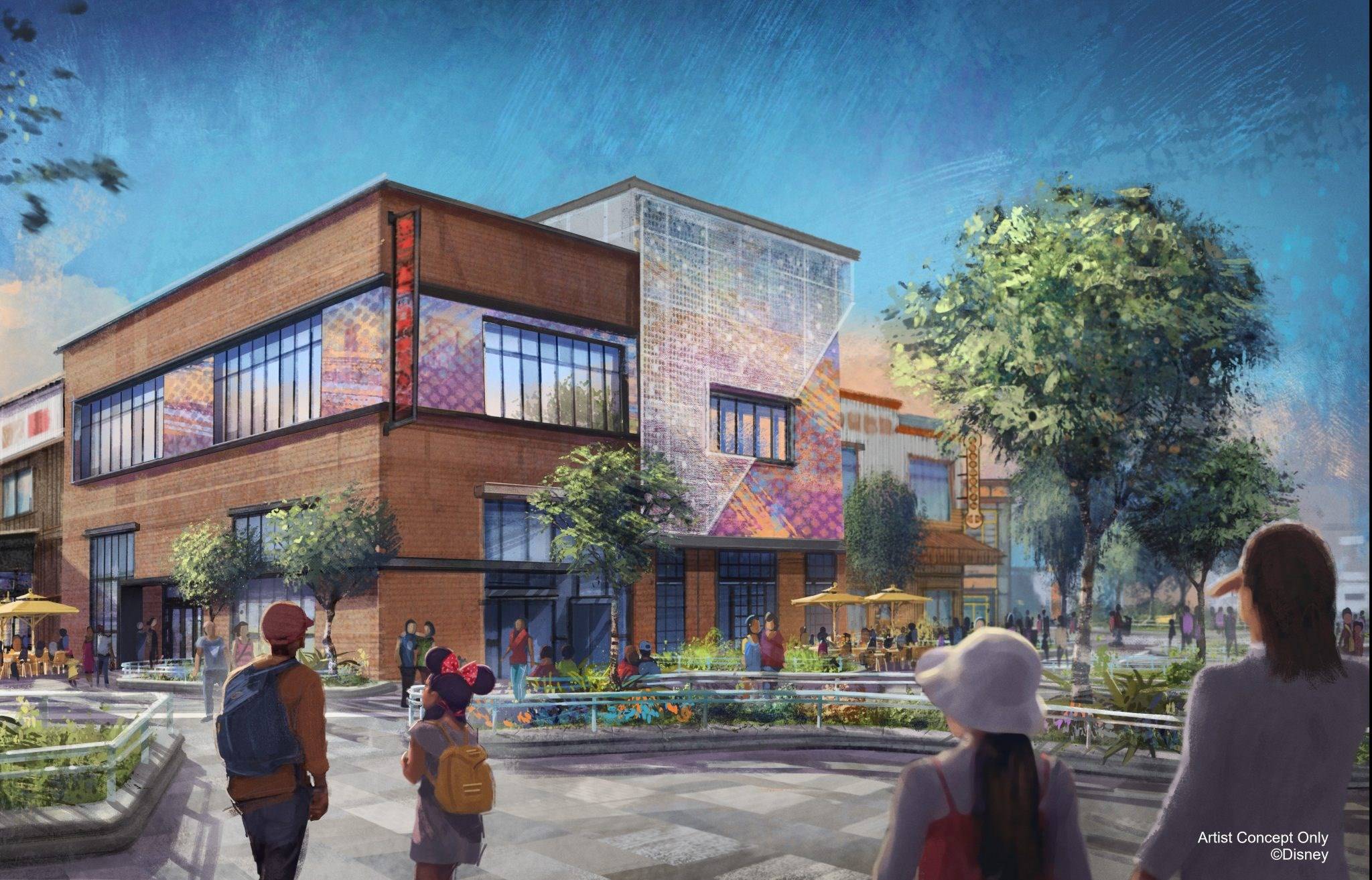 Disney Village South Block Concept Art