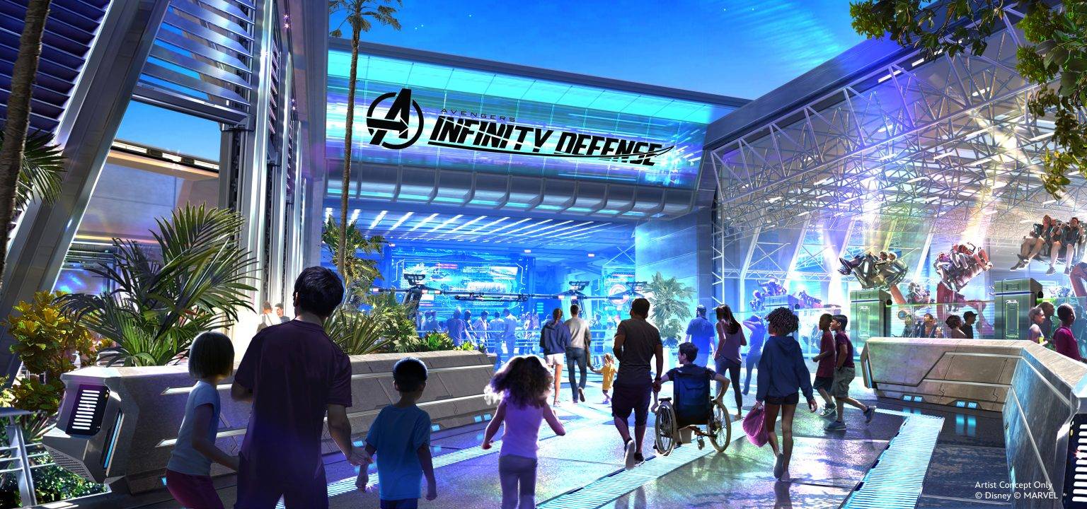 Avengers Campus Expansion Concept Art