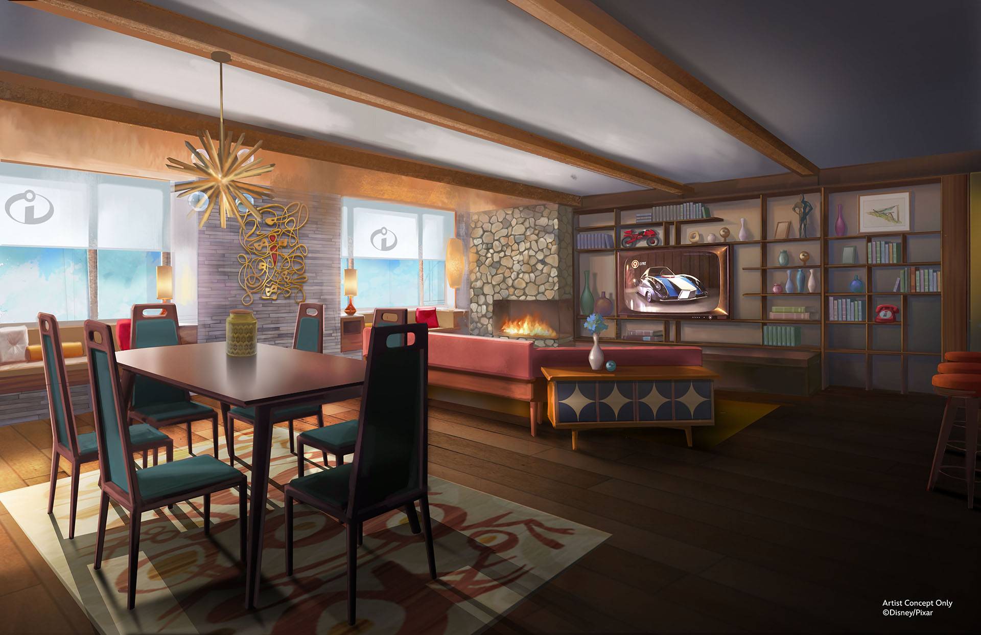 Pixar Place Hotel Themed Signature Suites