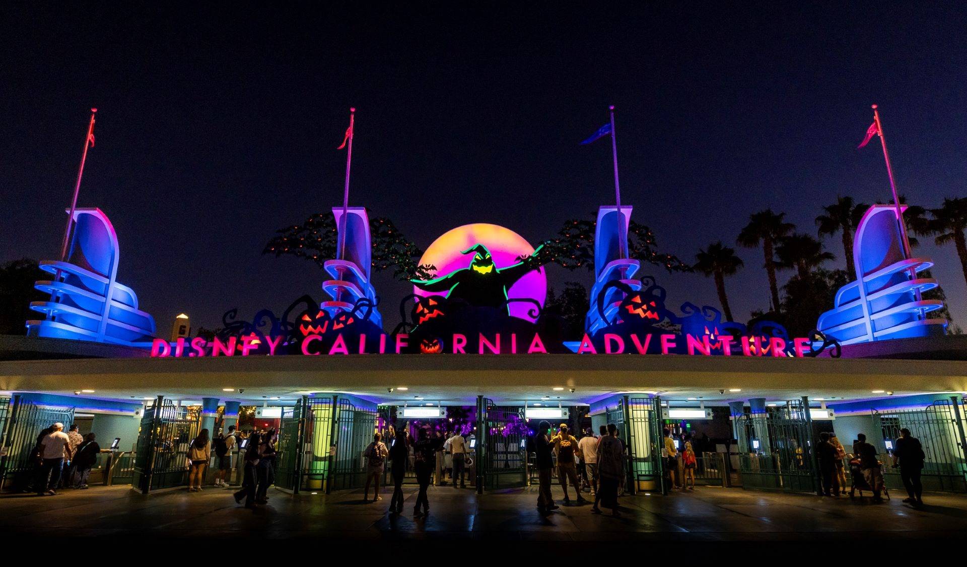 Halloween Decor at Disney California Adventure Park