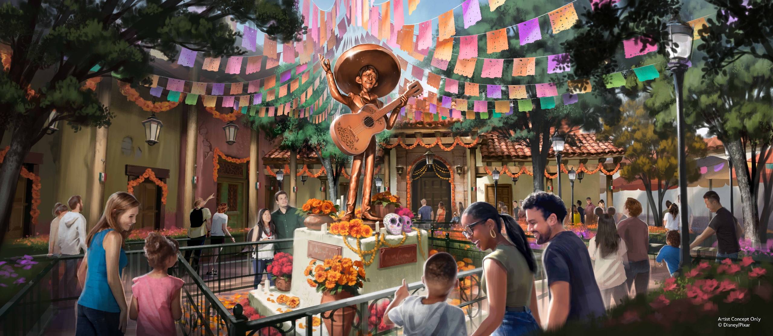 Coco Attraction Coming to at Disney California Adventure Park &ndash; Queue