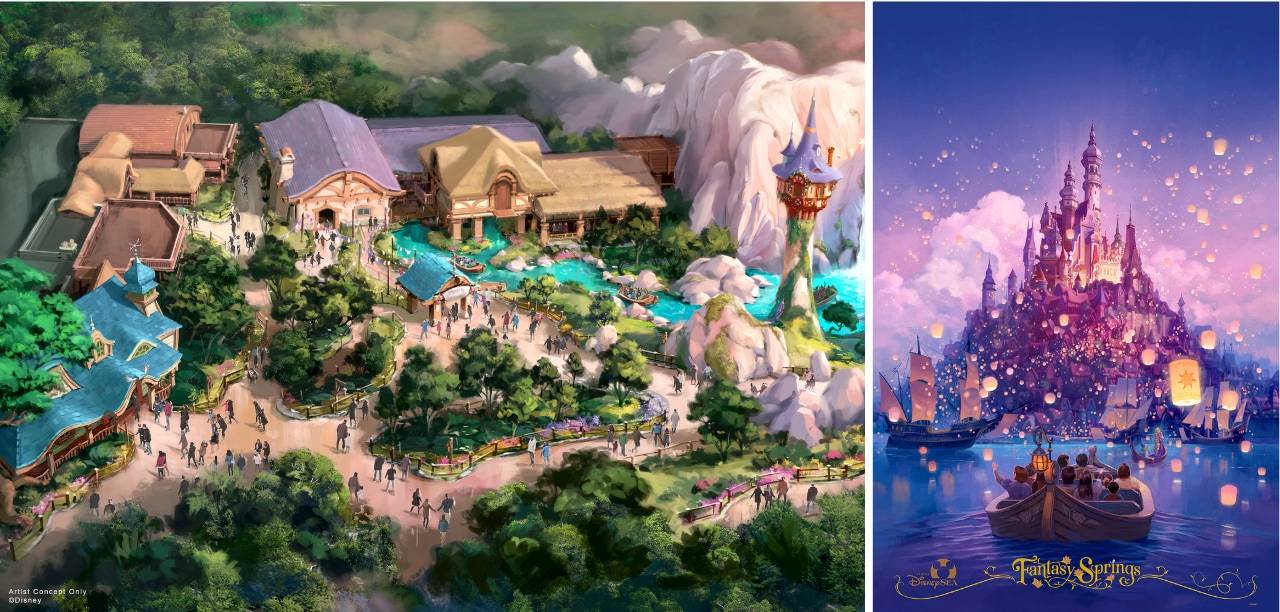 Disney reveals new details on Fantasy Springs coming to Tokyo Disney Resort in 2024