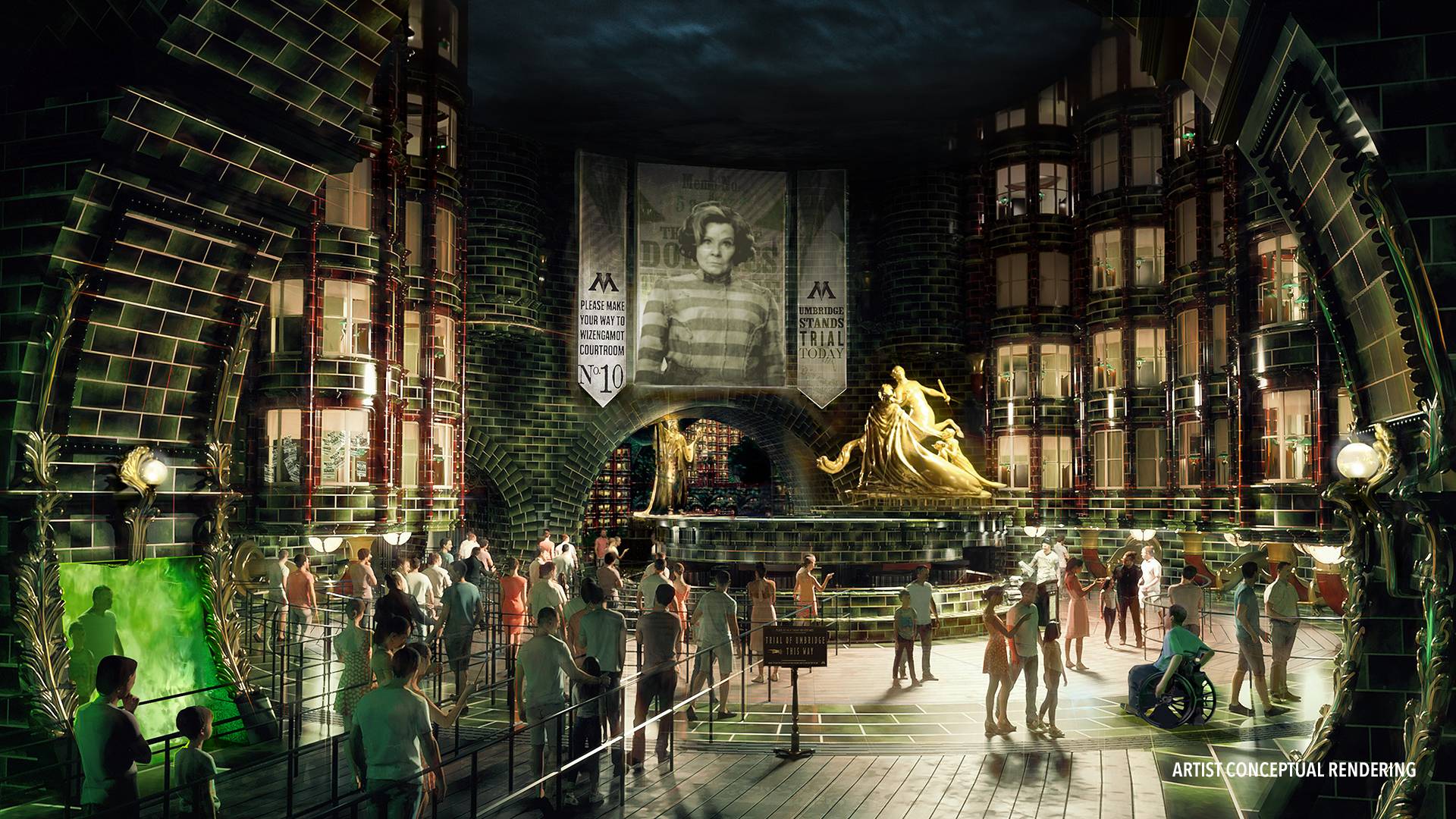 The Wizarding World of Harry Potter – Ministry of Magic concept
