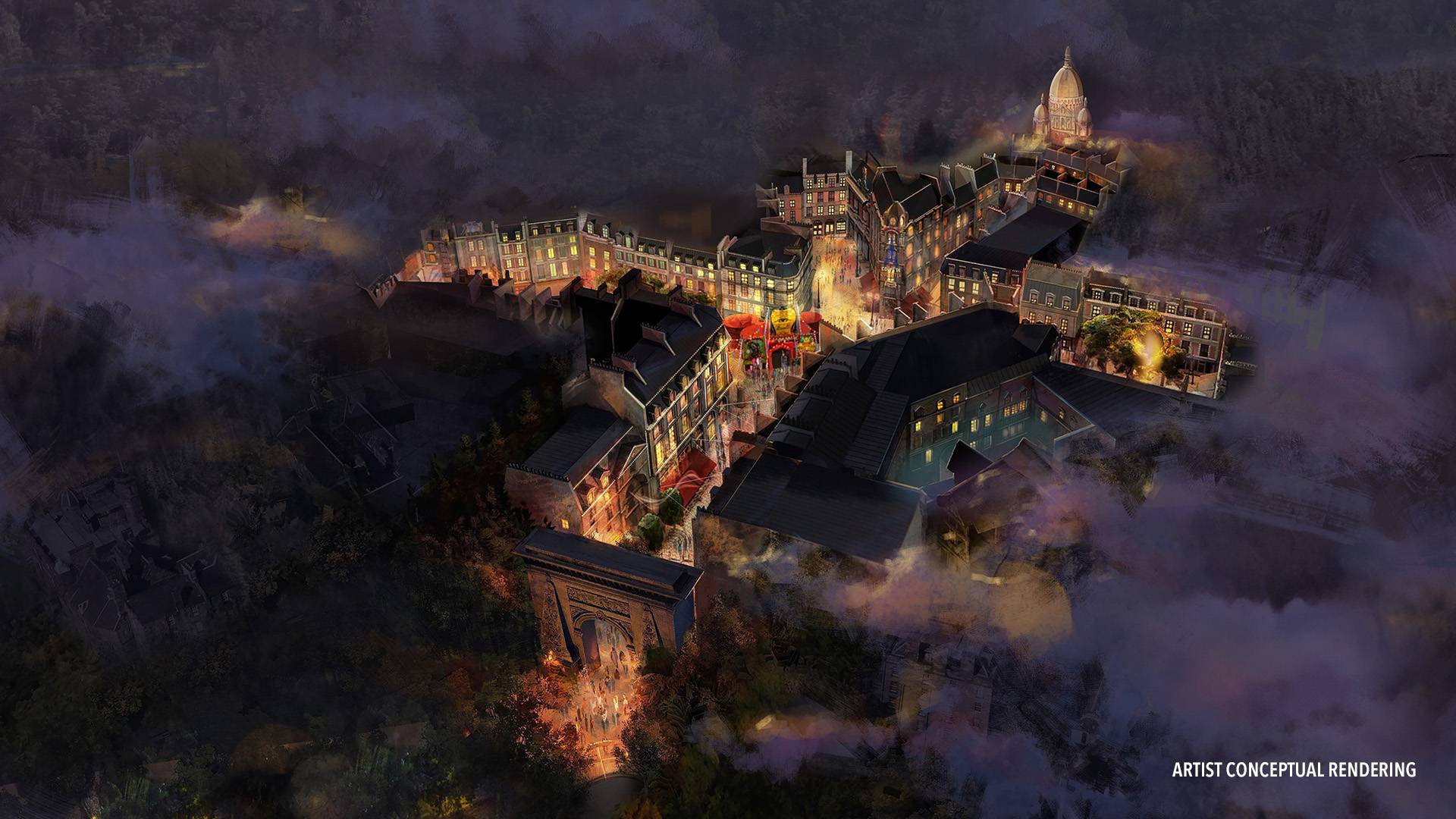 The Wizarding World of Harry Potter – Ministry of Magic concept art