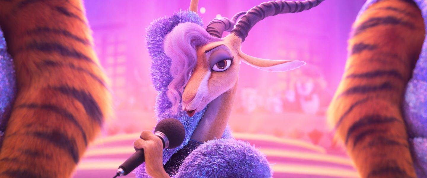 Gazelle (voiced by Shakira) in Walt Disney Animation’s Zootopia 2.