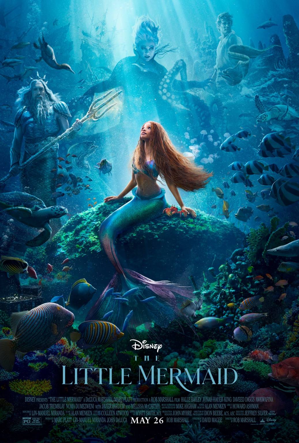 See the trailer for Disney's 'The Little Mermaid' trailer that debuted during 'The Oscars'