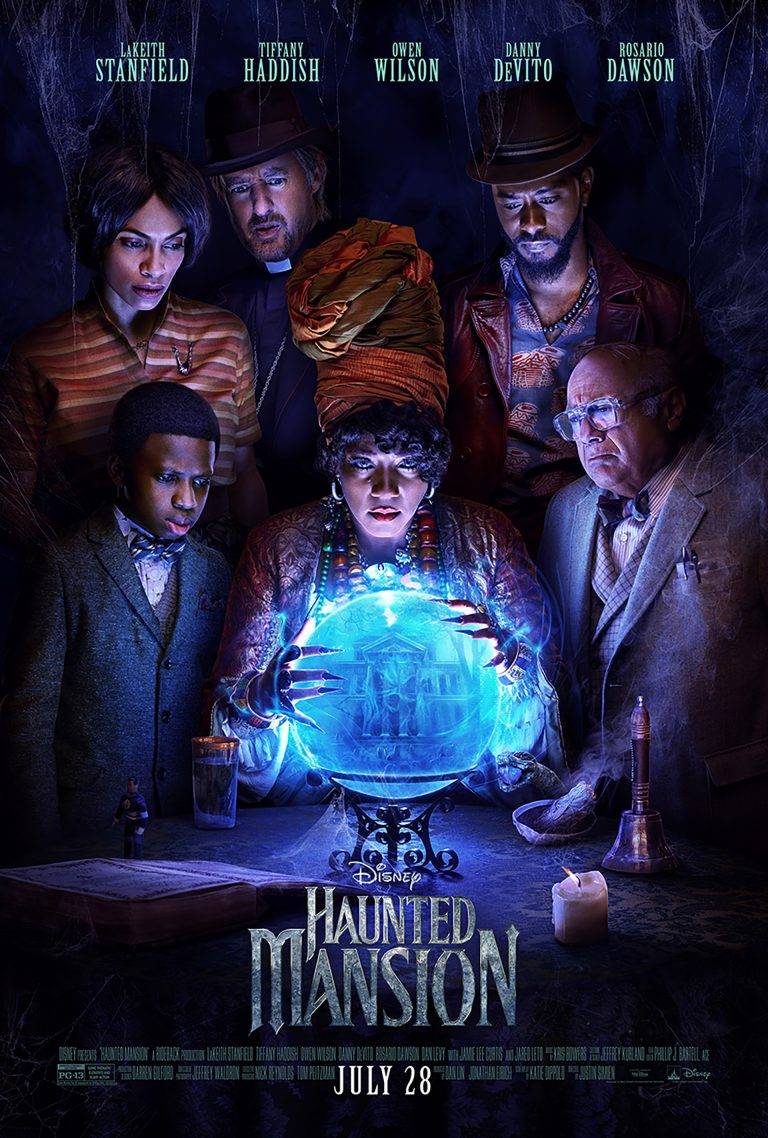 Disney unveils new trailer and poster for 'Haunted Mansion' movie