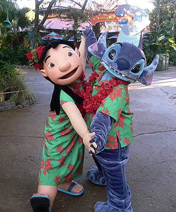 Character meet and greet shuffle at Disney's Animal Kingdom
