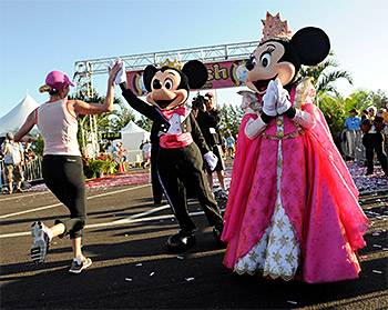 Disney's Princess Half Marathon Weekend attracts a record 22,000 participants and won by Jennifer Hanley-Pinto of Jacksonville, Fla