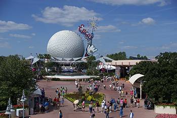 Future World West stage removed