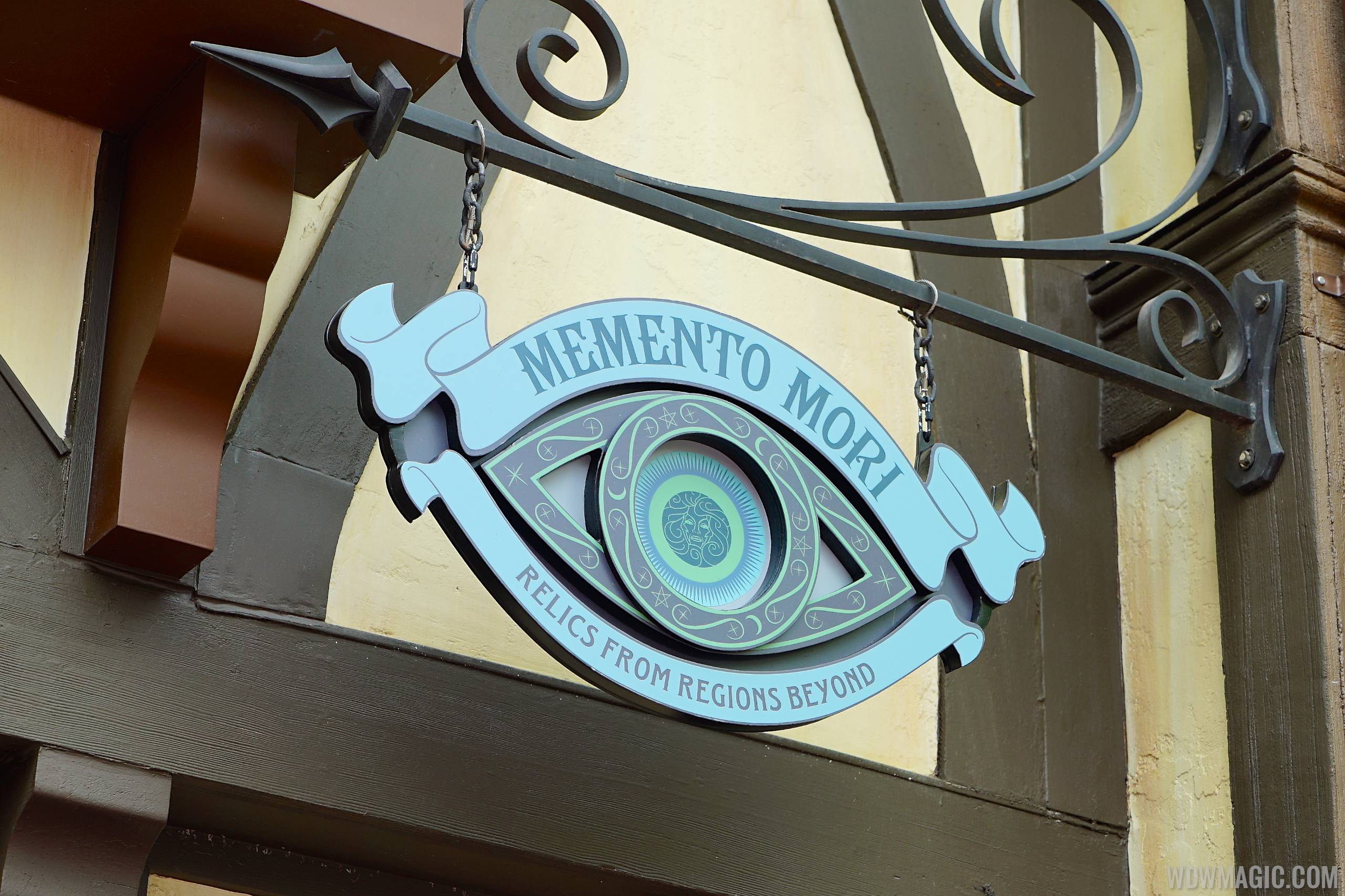 Merchandise from the Haunted Mansion's Memento Mori now also available online