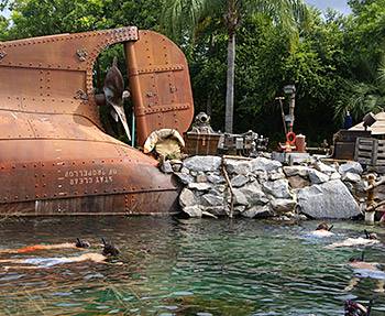 Typhoon Lagoon's Shark Reef to operate reduced hours