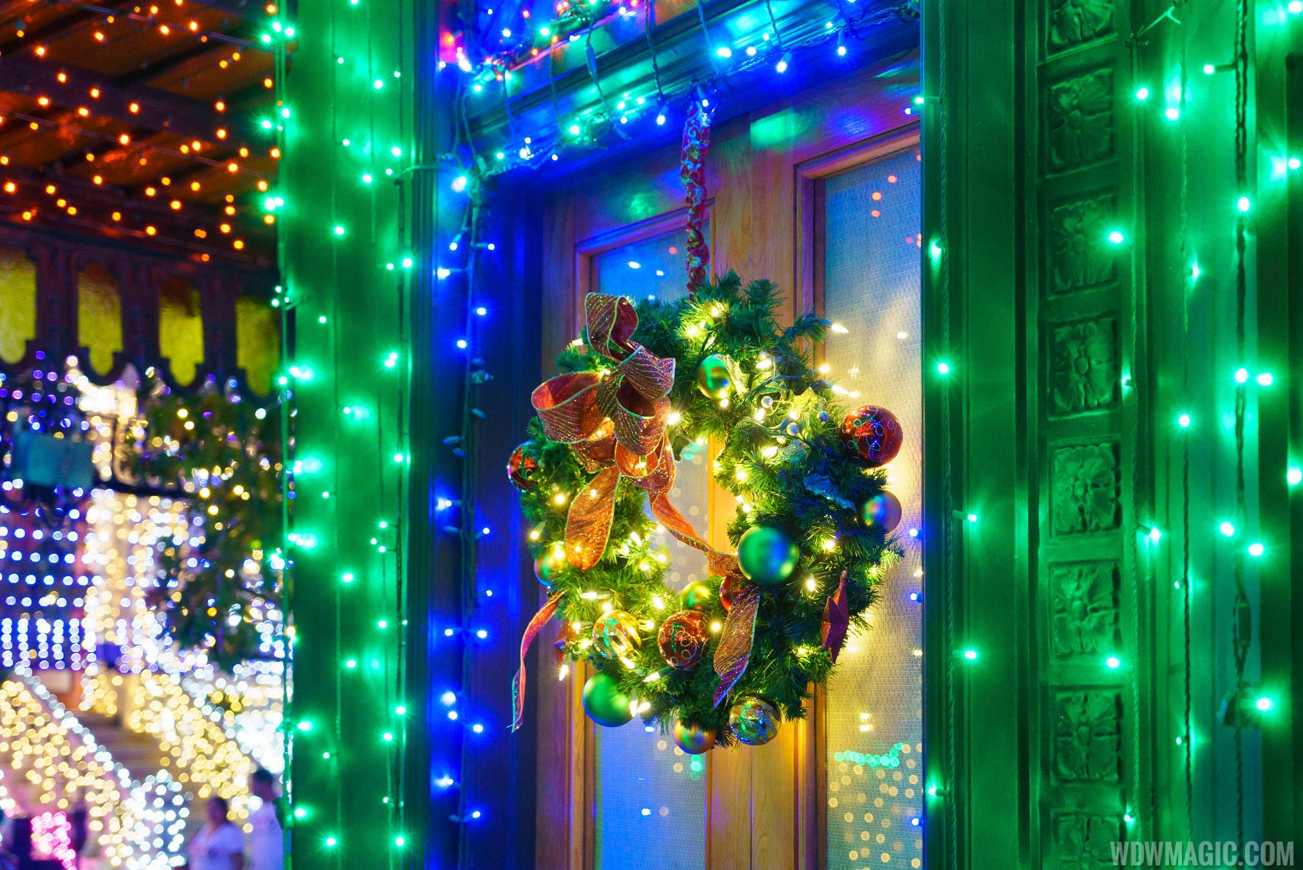 Close-up of details at the Osborne Family Spectacle of Dancing Lights