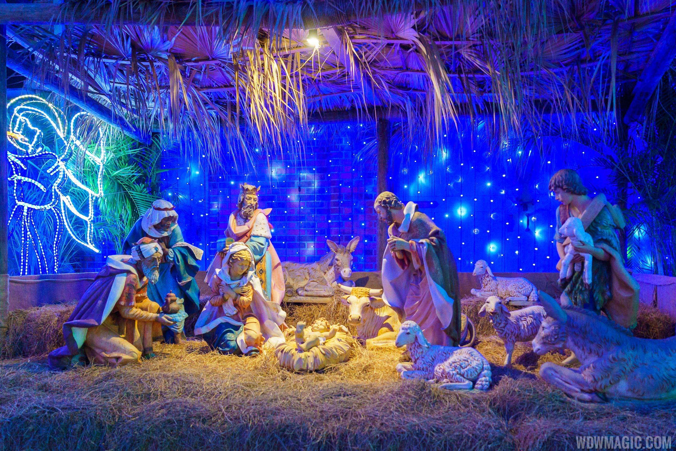 Osborne Lights Nativity Scene