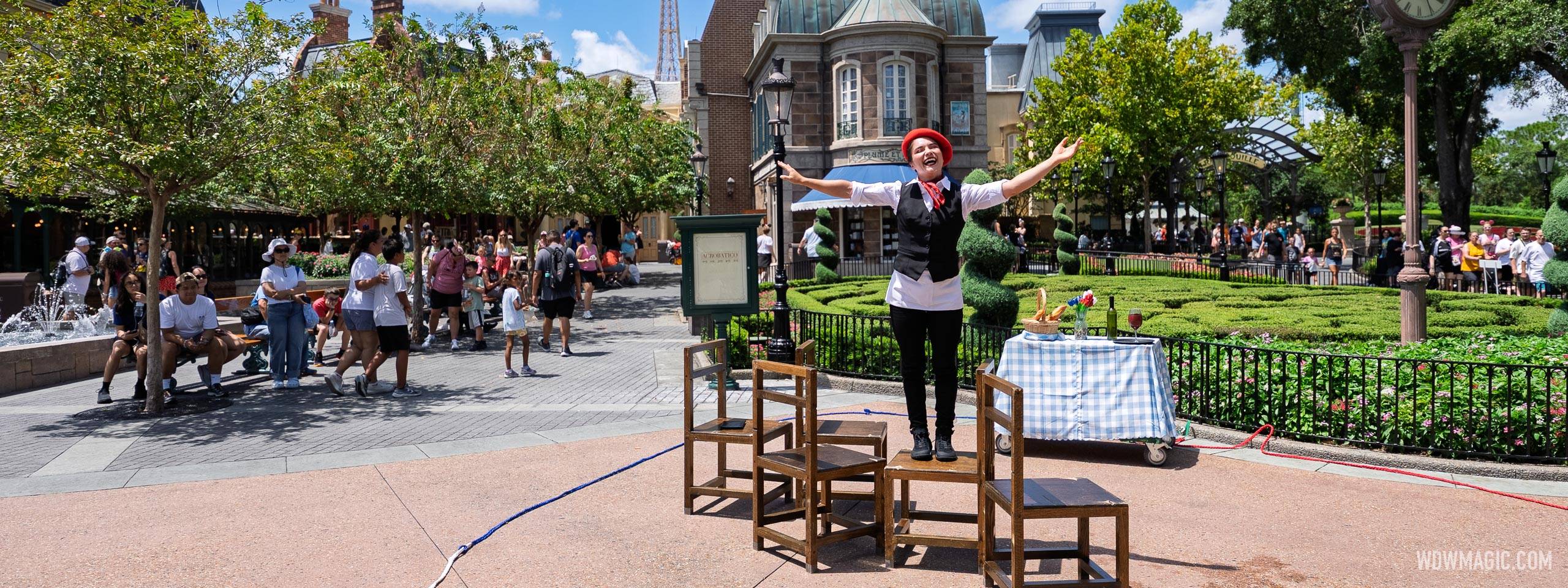 Acrobatico! Live Acrobatic Show Debuts at EPCOT's France Pavilion